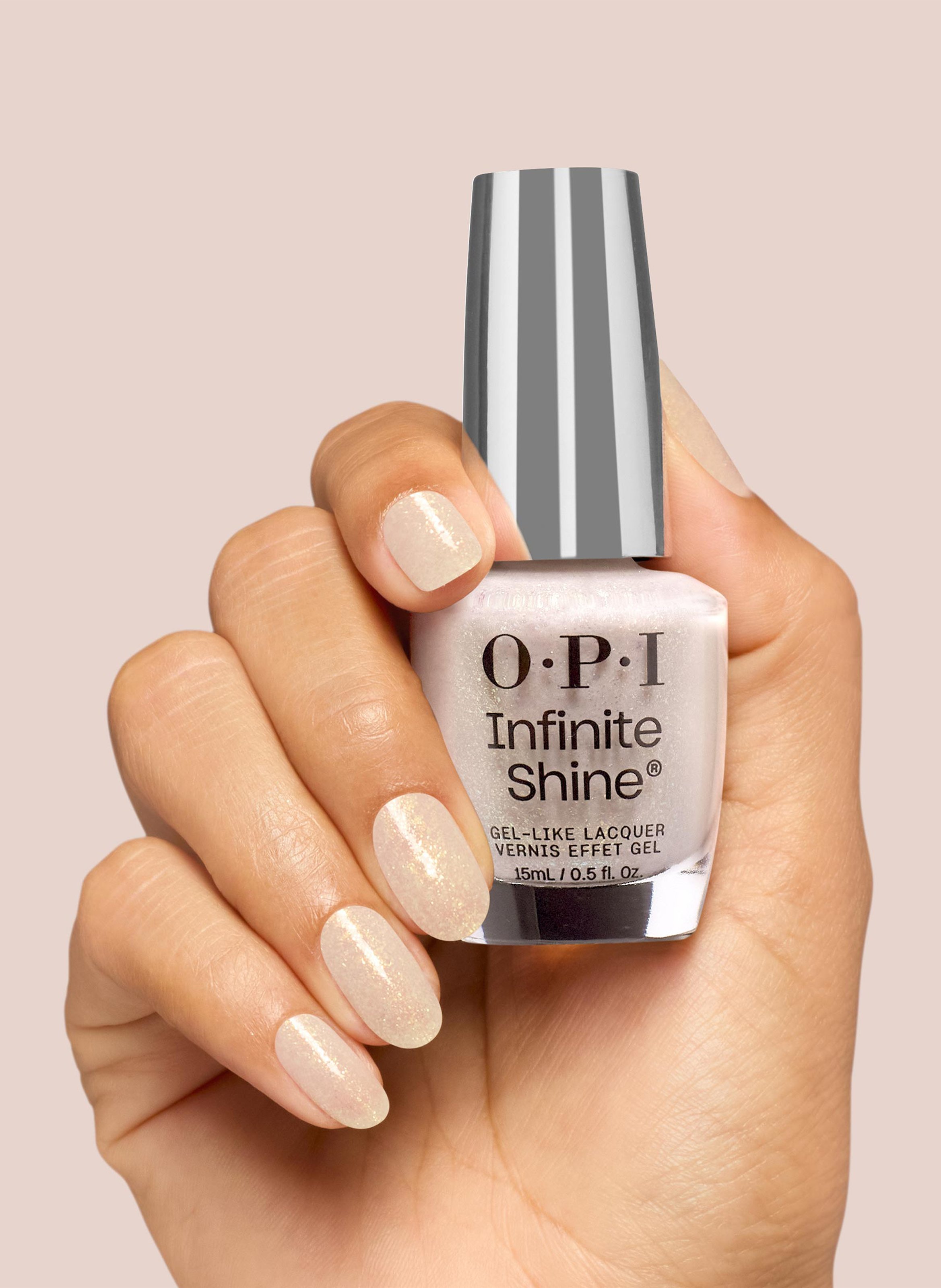 Long-lasting gel effect nail polish OPI Isl164