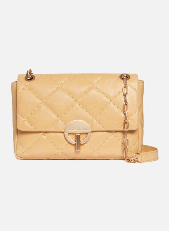 Grand sac moon en cuir Orange by VANESSA BRUNO VANESSA BRUNO Grand sac moon en cuir Orange