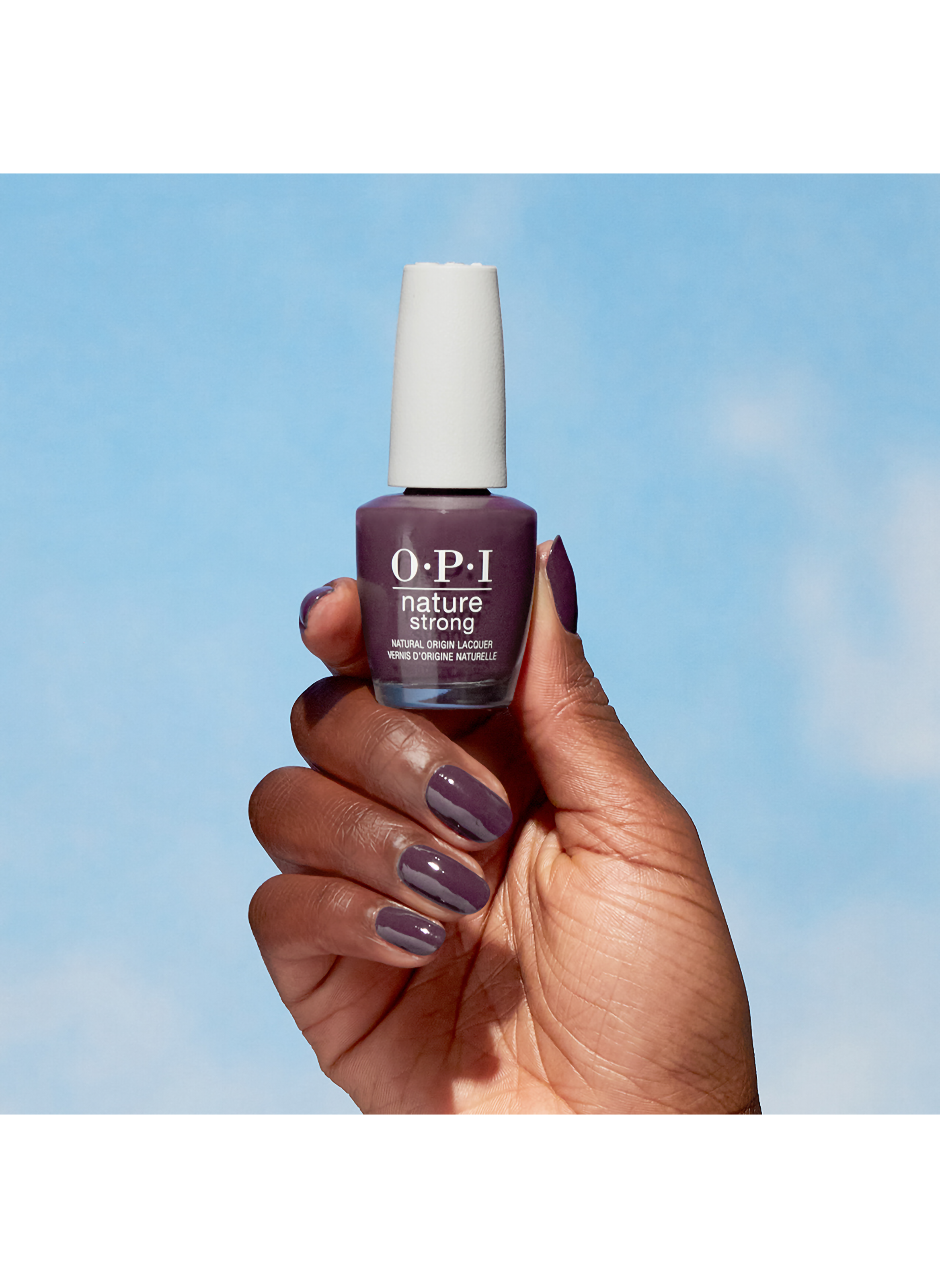 Eco-Maniac - Nature Strong - Vegan Nail Polish OPI Violet