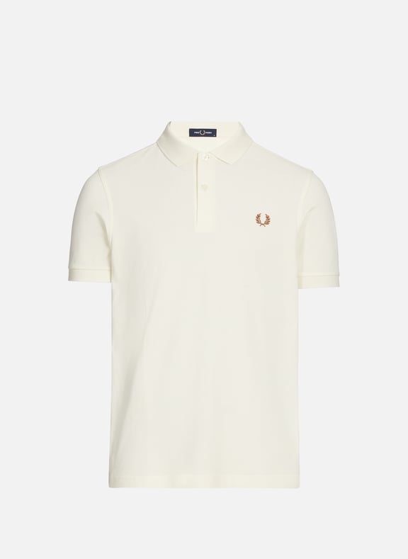 Polo en coton piqué Beige by FRED PERRY FRED PERRY Polo en coton piqué Beige