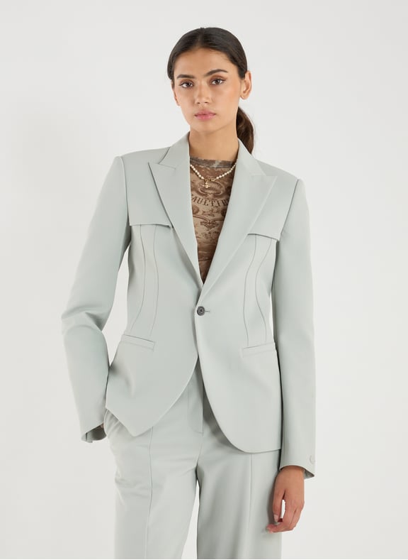 Straight blazer Grey by JEAN PAUL GAULTIER JEAN PAUL GAULTIER Straight blazer Grey