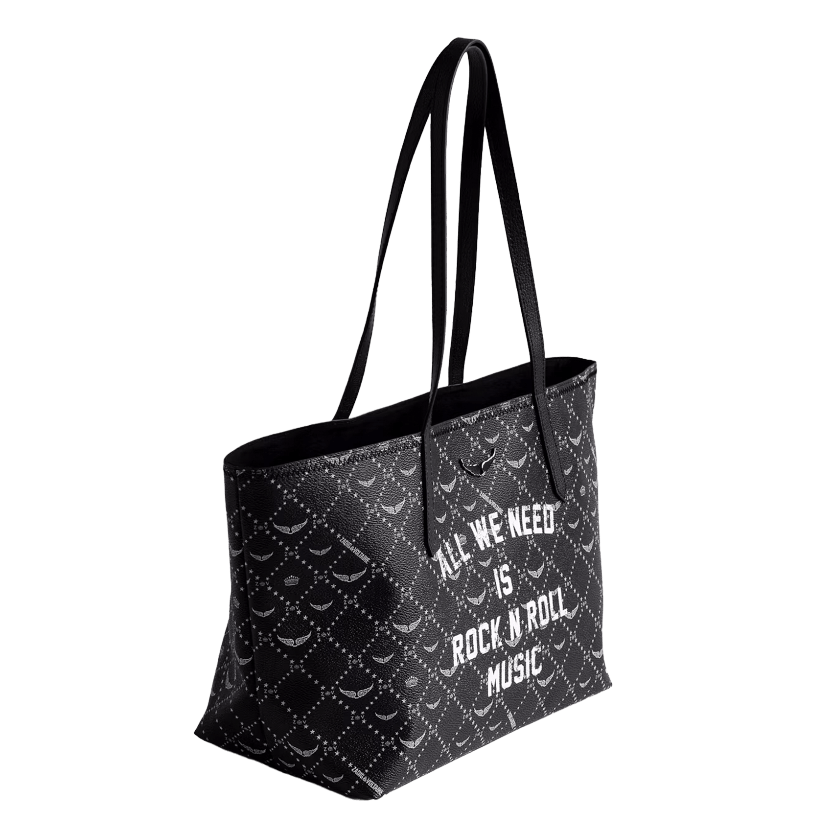 Sac cabas à monogrammes z shopper ZADIG&VOLTAIRE Noir