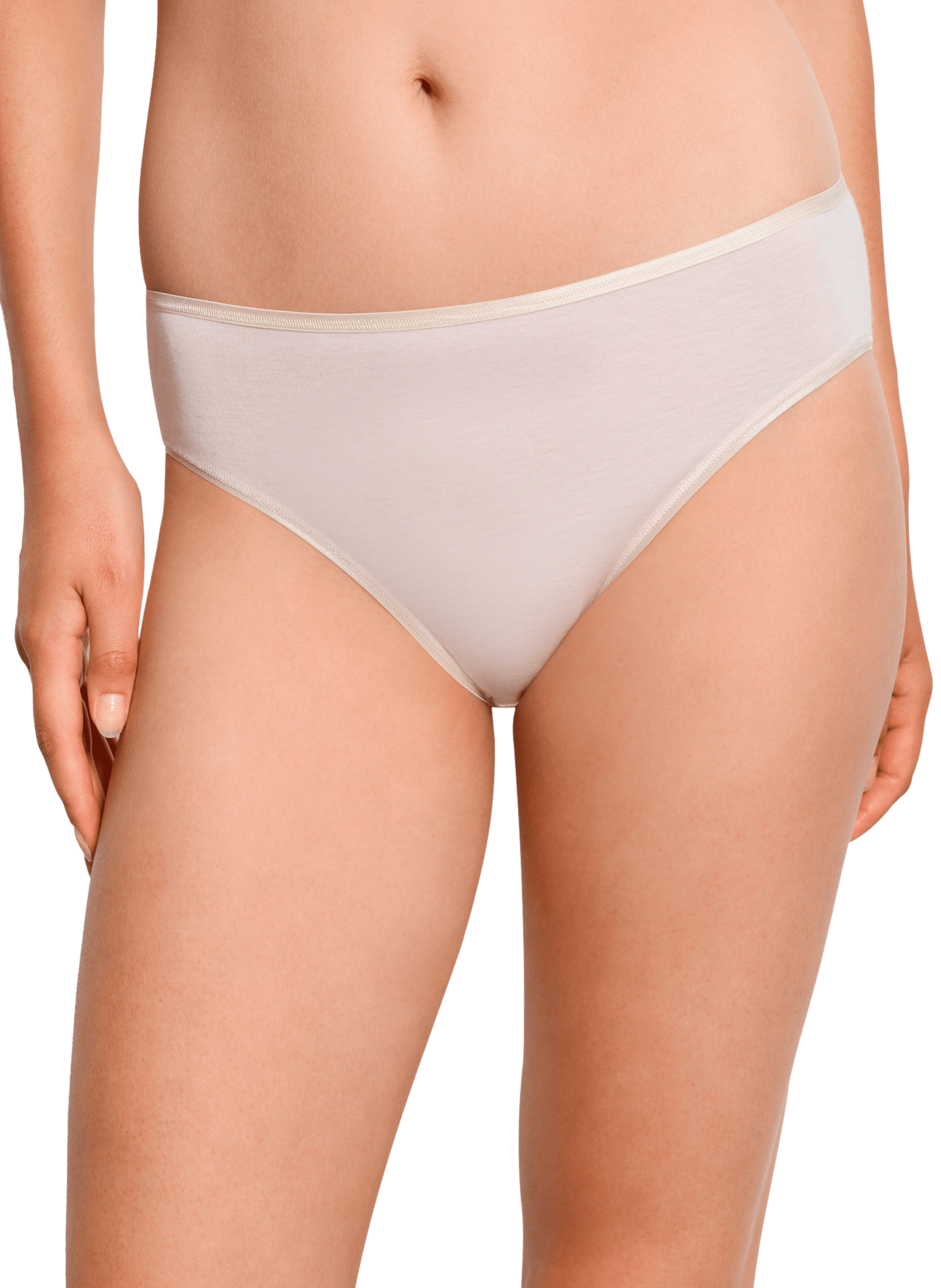 Cotton briefs HANRO Pink