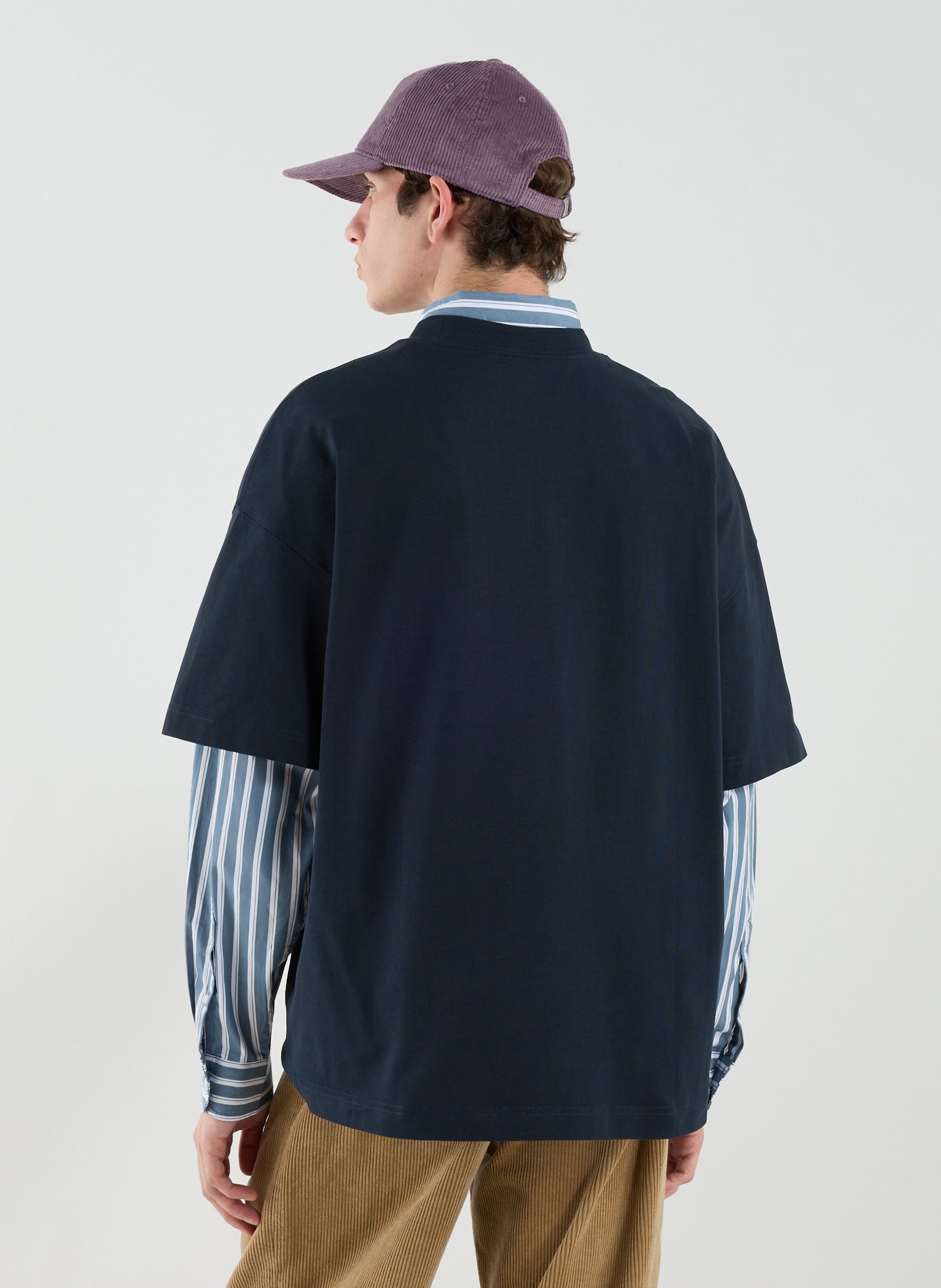 Loose cotton T-shirt CARHARTT WIP Blue