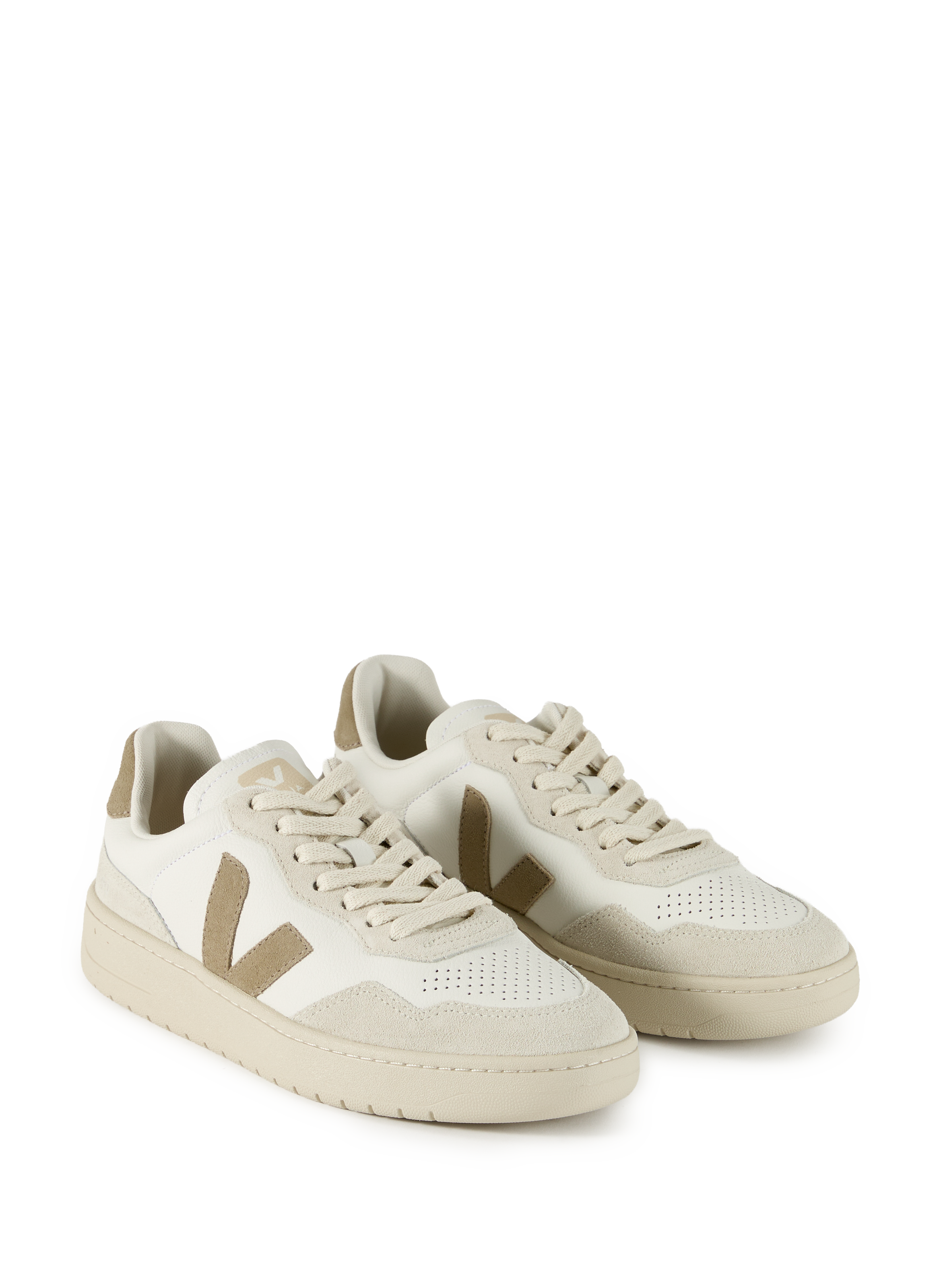 V-90 leather sneakers VEJA White