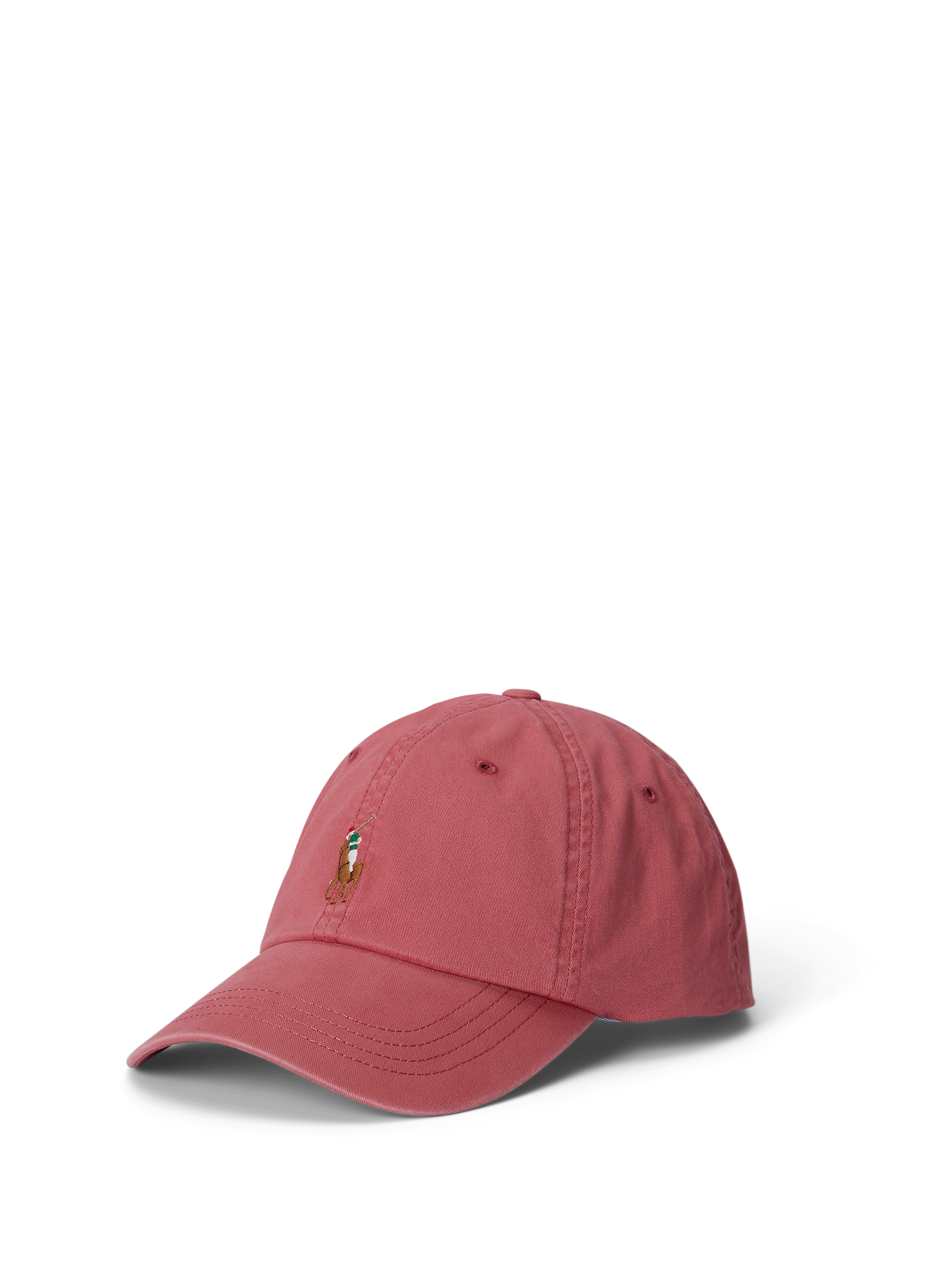 Cap with logo pattern POLO RALPH LAUREN Red