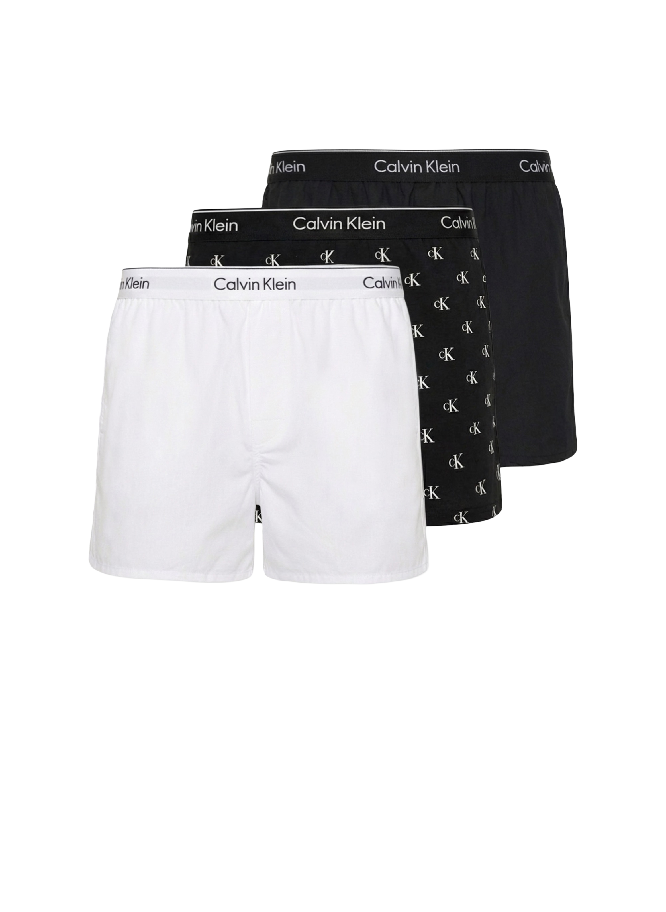 Lot de 3 caleçons en coton CALVIN KLEIN Multicolore