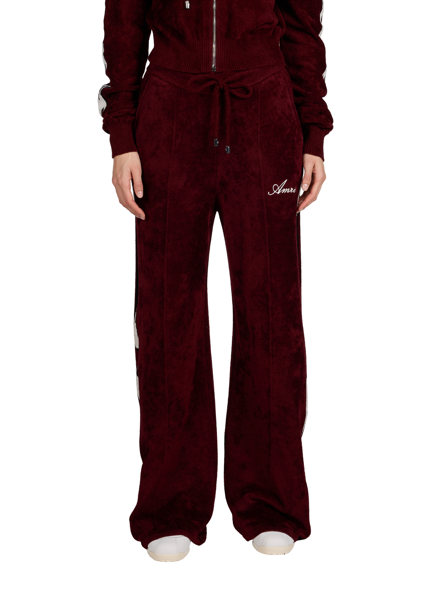 Pantalon de survêtement en velours  AMIRI Rouge