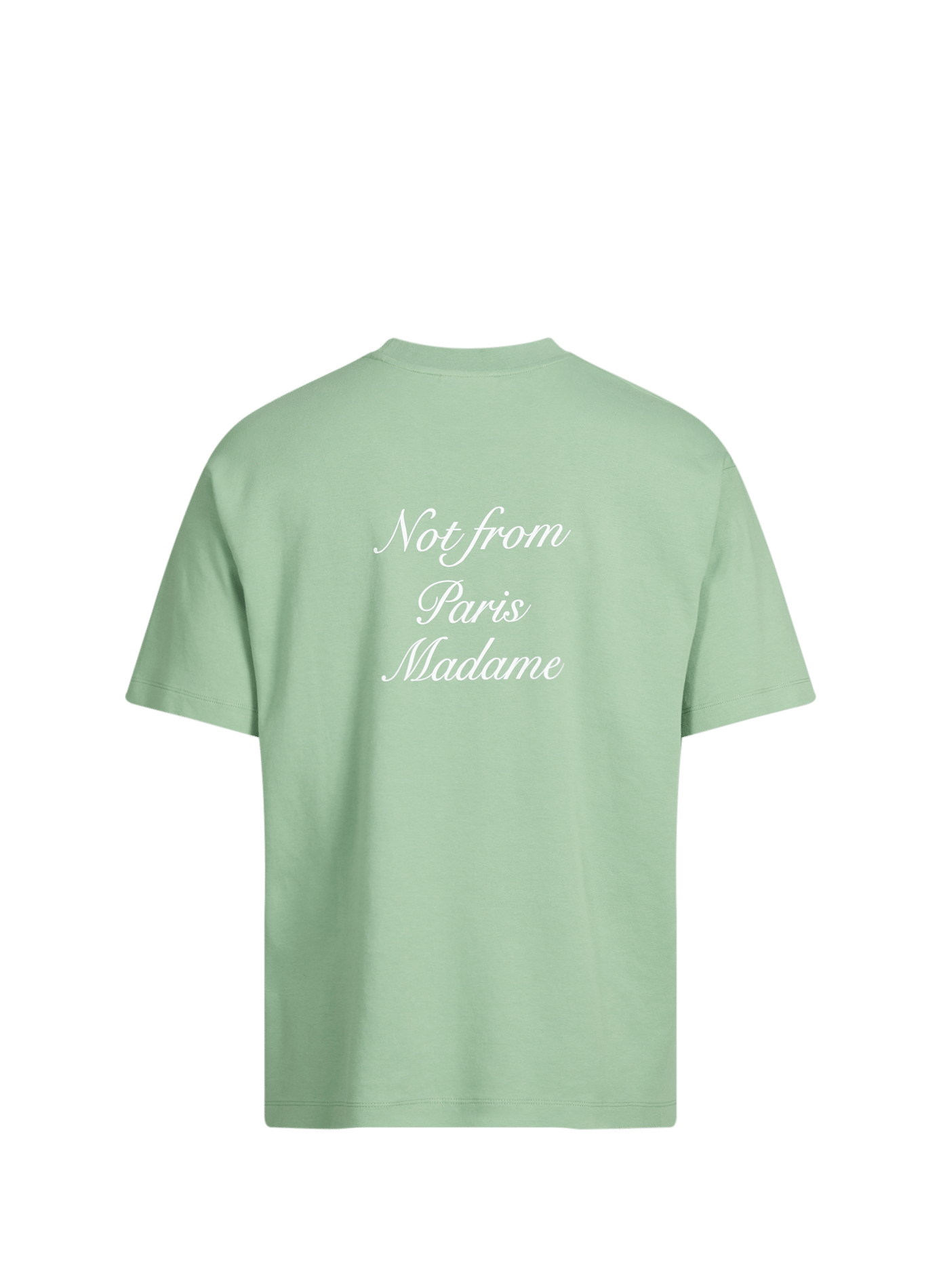 T-shirt en coton DROLE DE MONSIEUR Vert