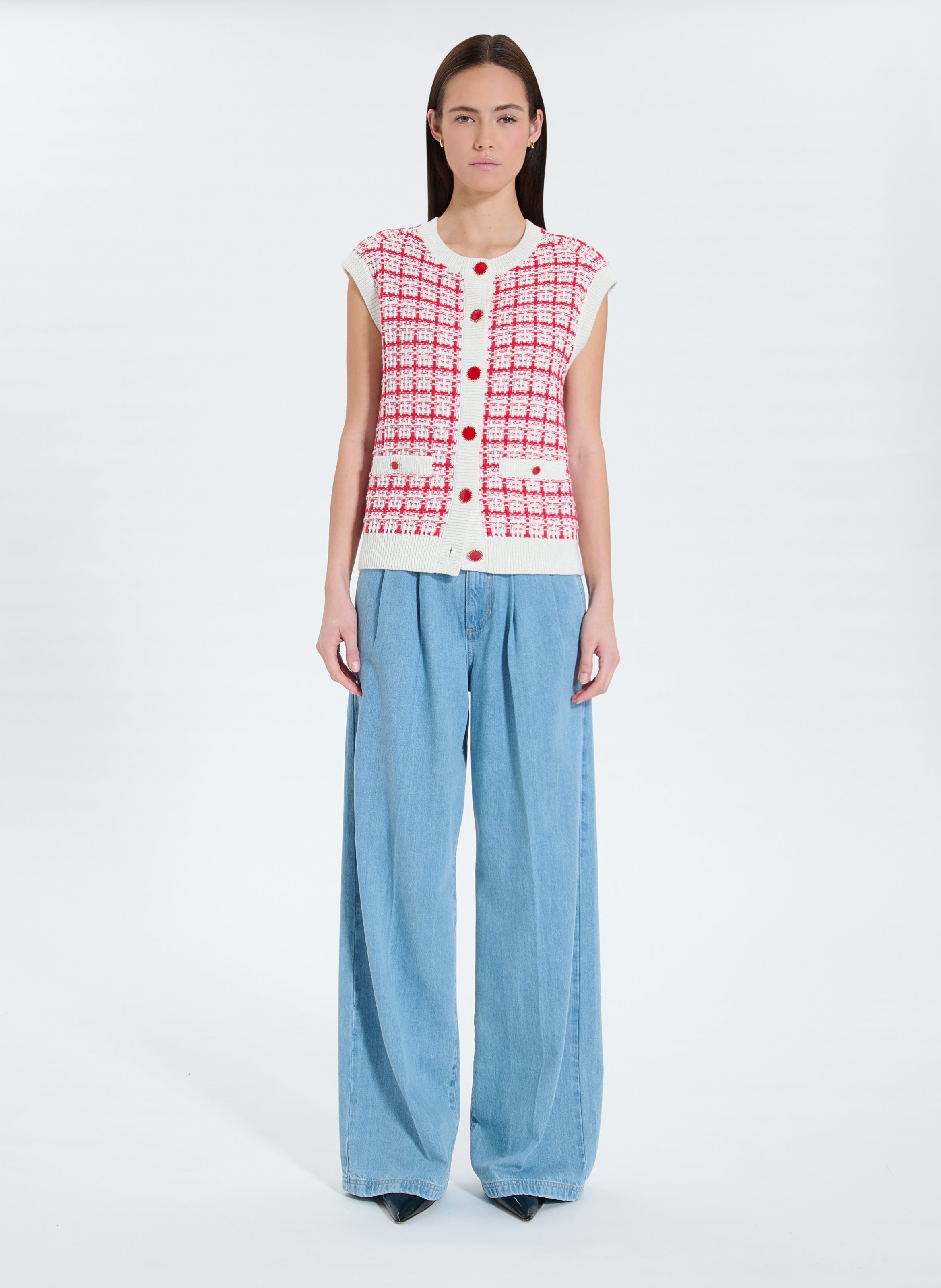 Pull  gareth ZAPA Rouge