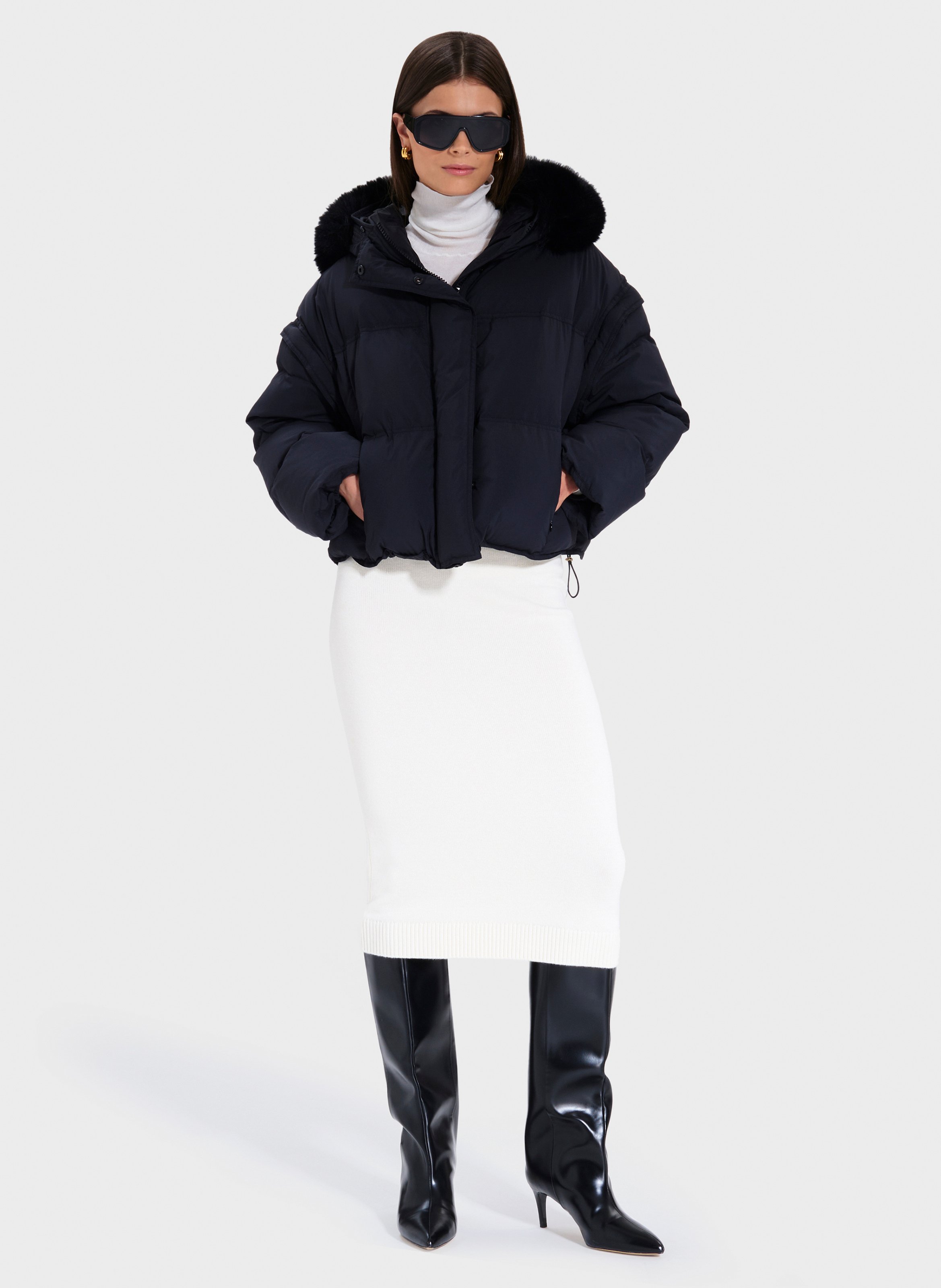 Doudoune  denitsa ZAPA Noir