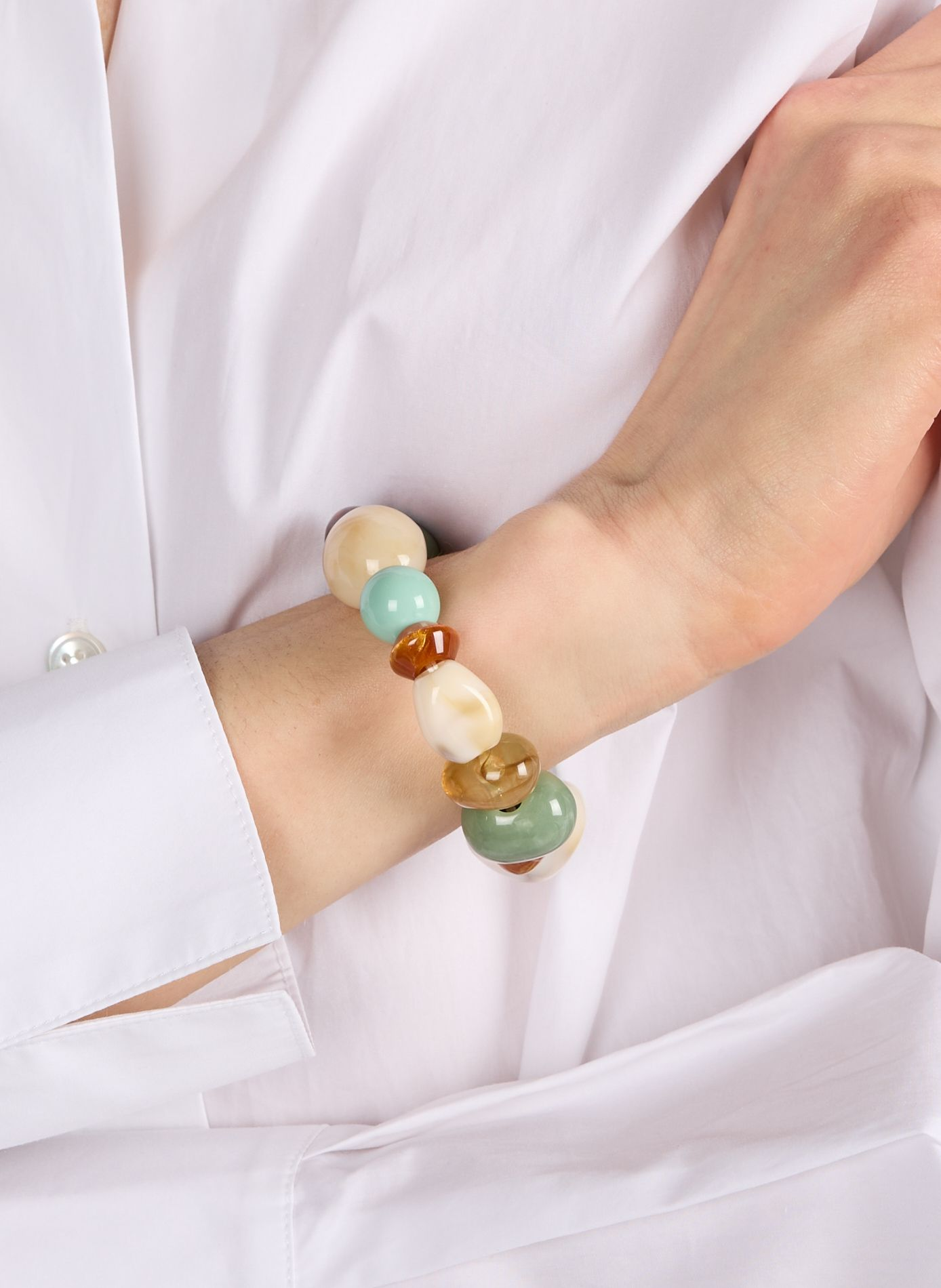 Bracelet with resin stones AU PRINTEMPS PARIS Blue