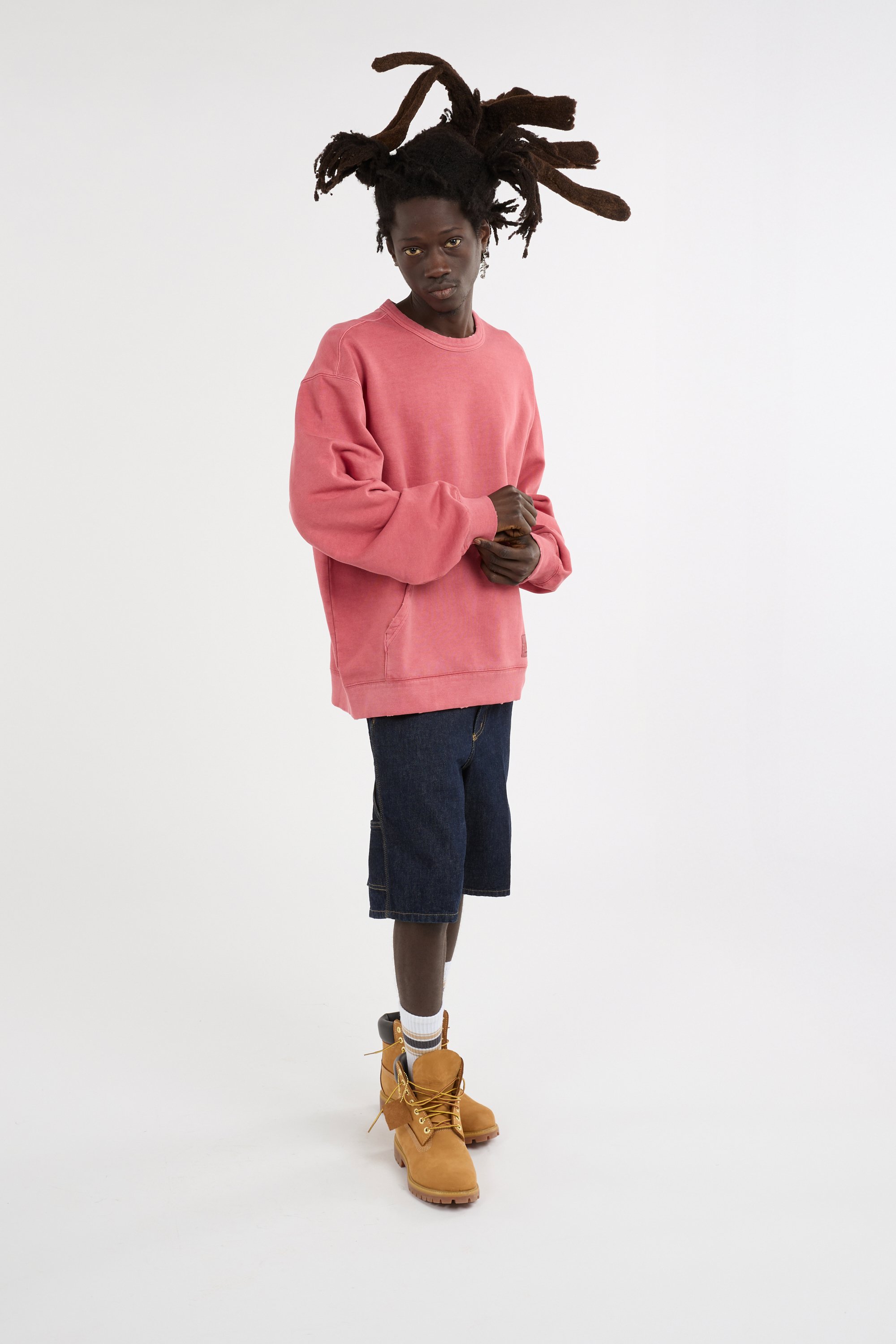 Sweat manches longues torion sweat CARHARTT WIP Rouge