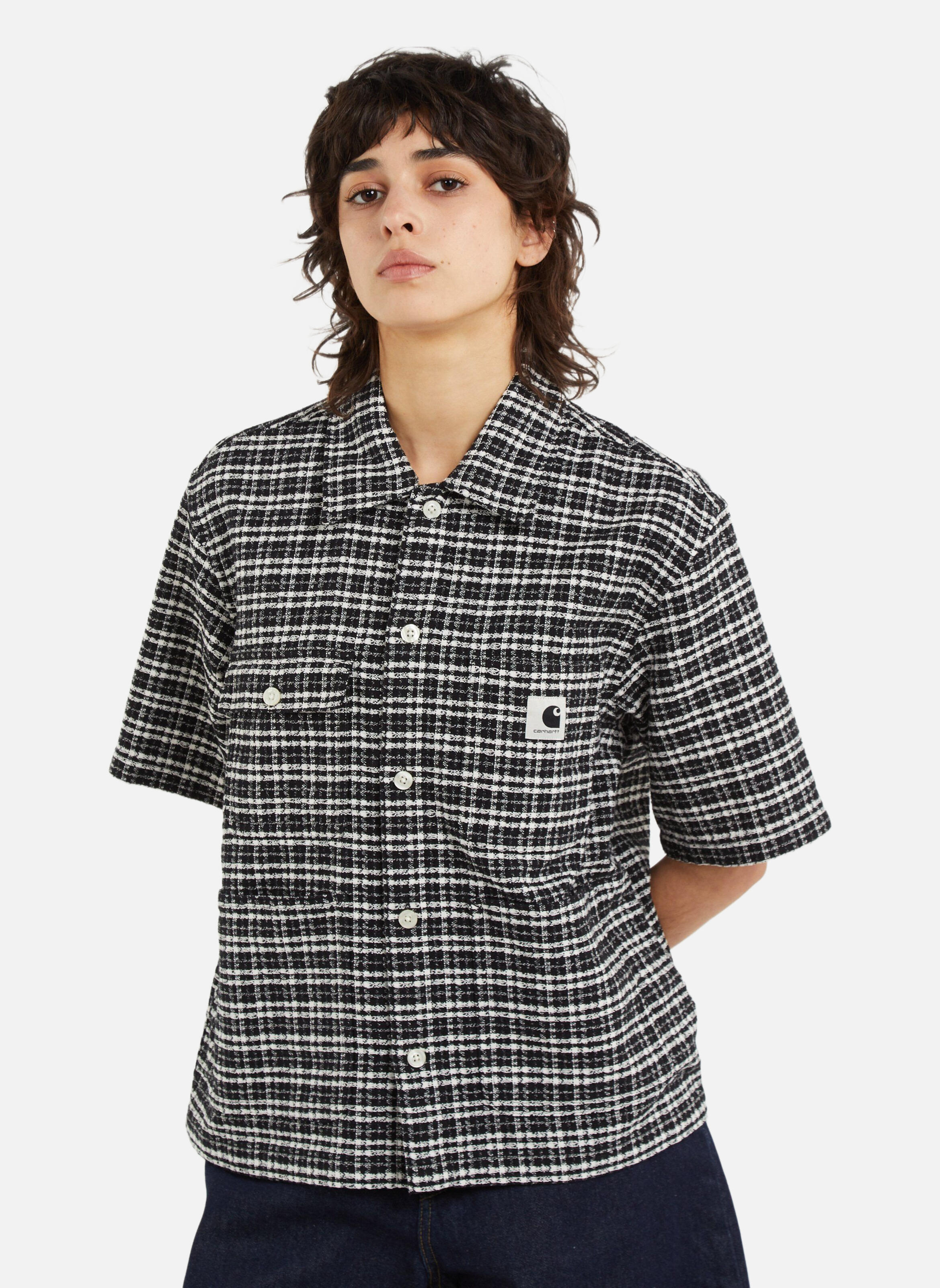 Chemise w' s/s michigan shirt CARHARTT WIP Noir