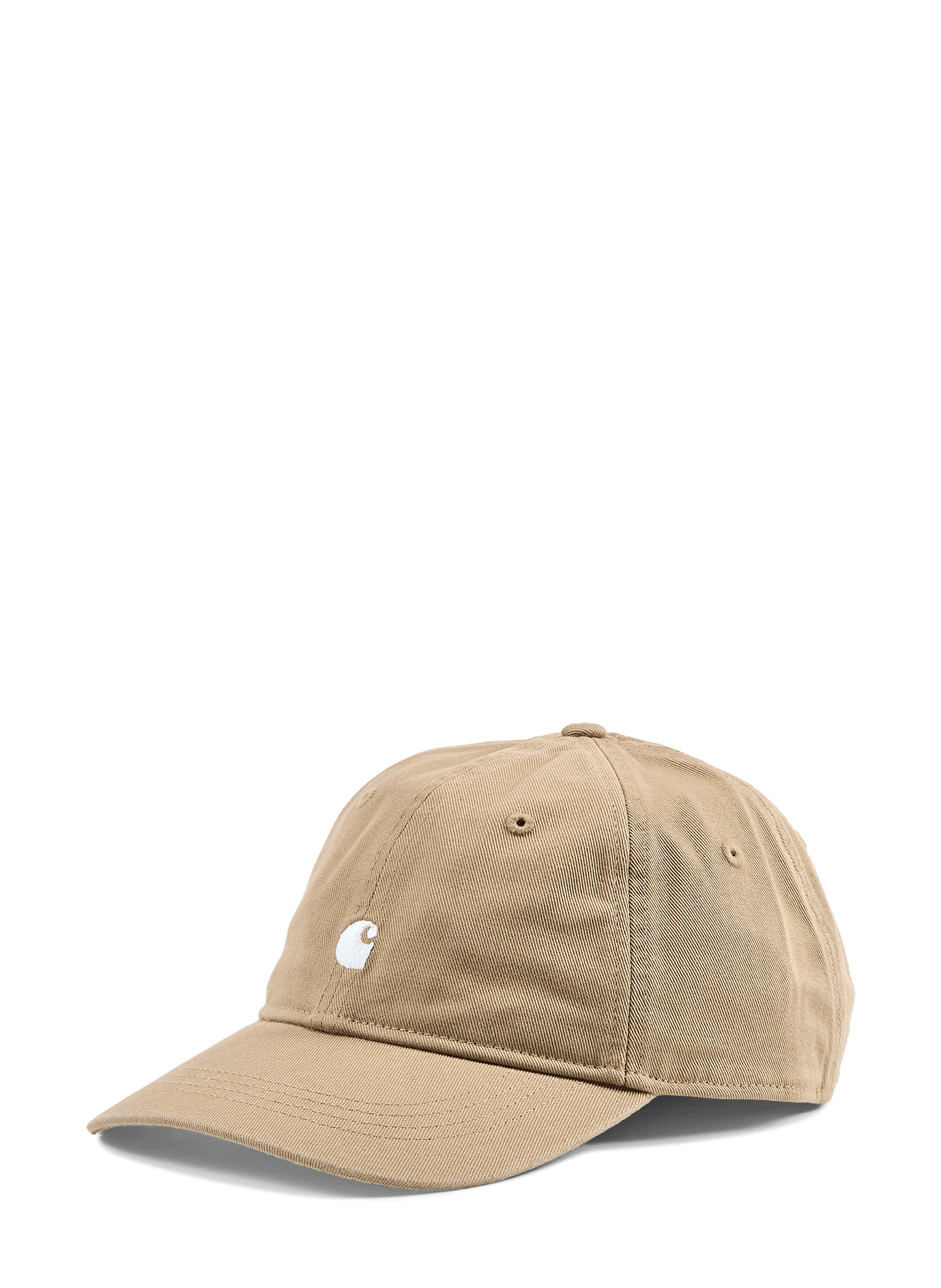 Embroidered cotton baseball cap CARHARTT WIP Brown