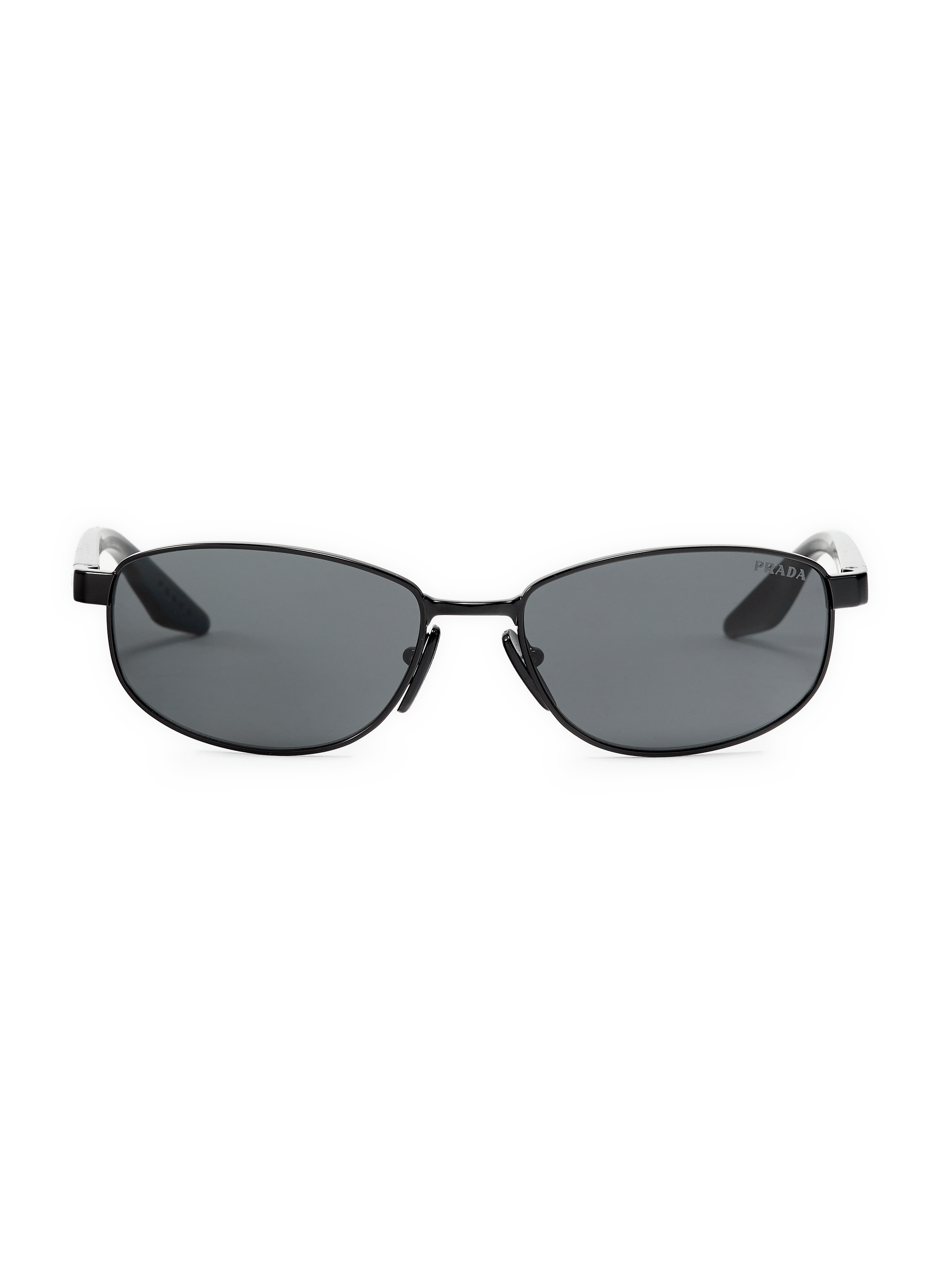 Metallische Sonnenbrillen PRADA Schwarz