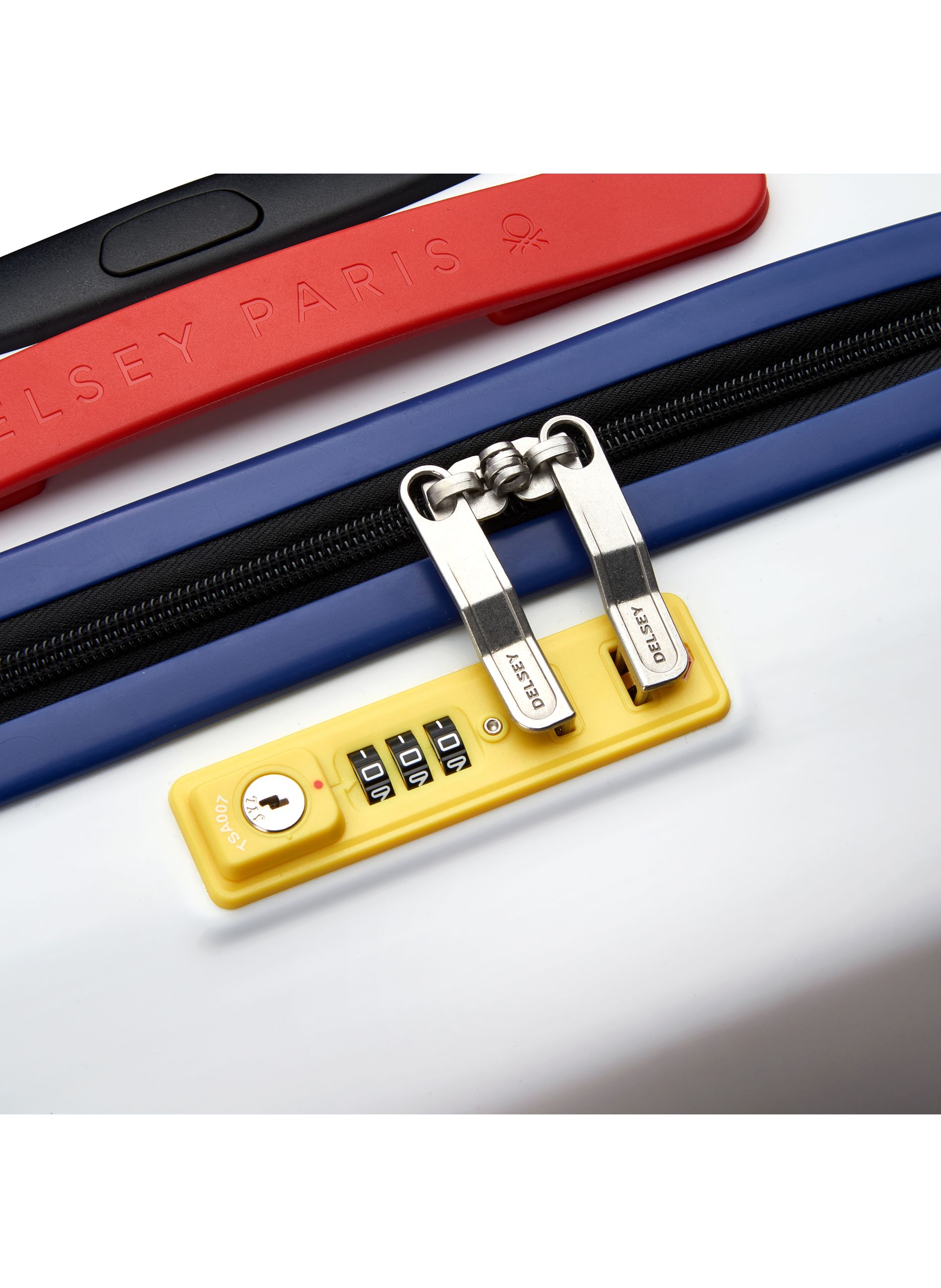 Valise cabine rigide taille s - united DELSEY PARIS Blanc