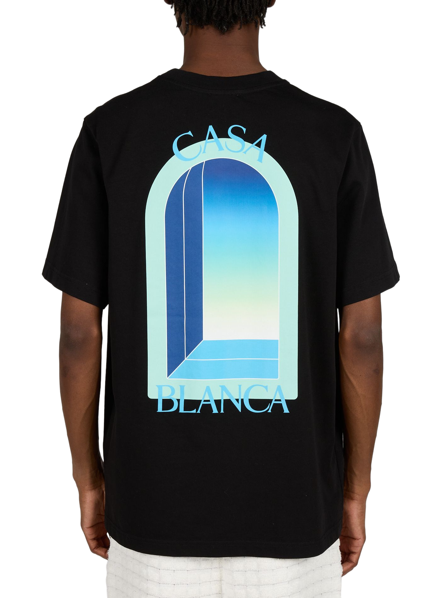 T-shirt L'Arche recht model van katoen CASABLANCA PARIS Veelkleurig