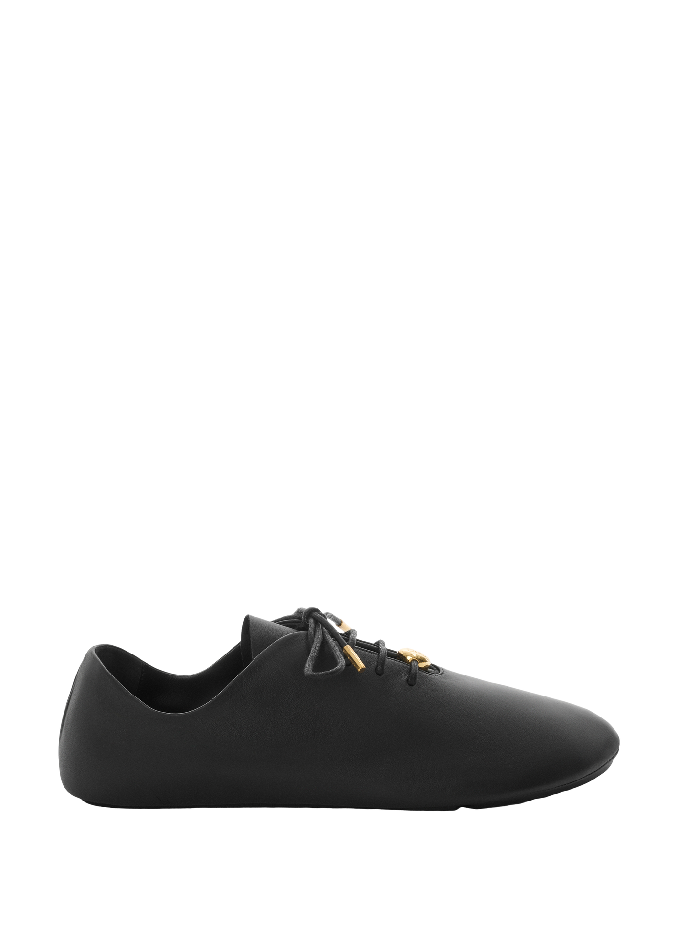 Zapatos de cordones Pebble Soft de cuero de cordero nappa LOEWE Negro