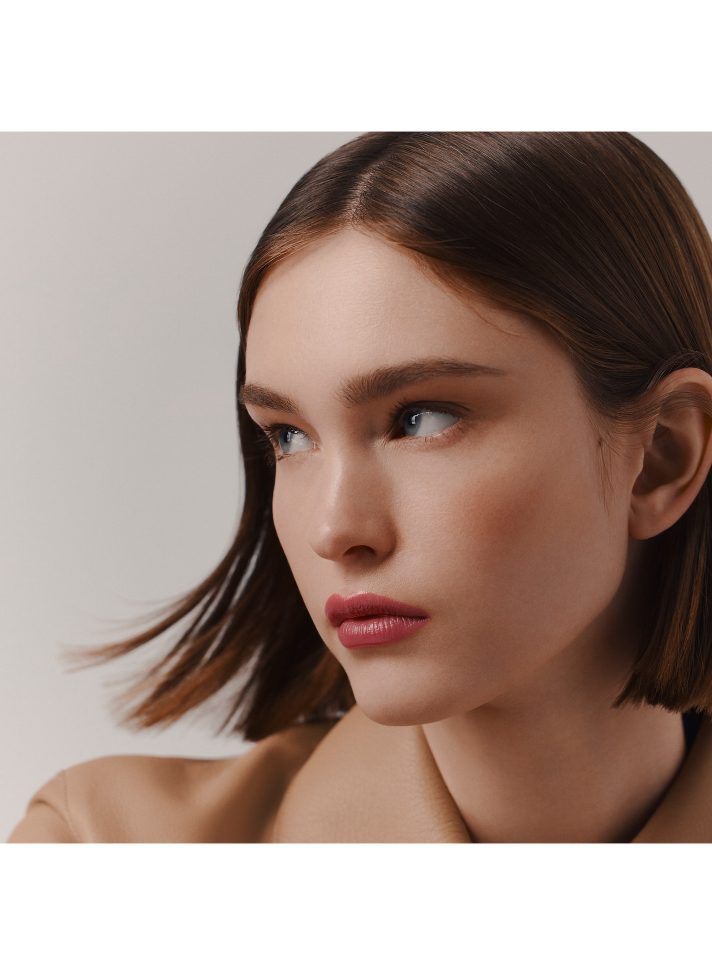 Rouge Hermès - Rouge Brillant Silky HERMÈS Rose boisé