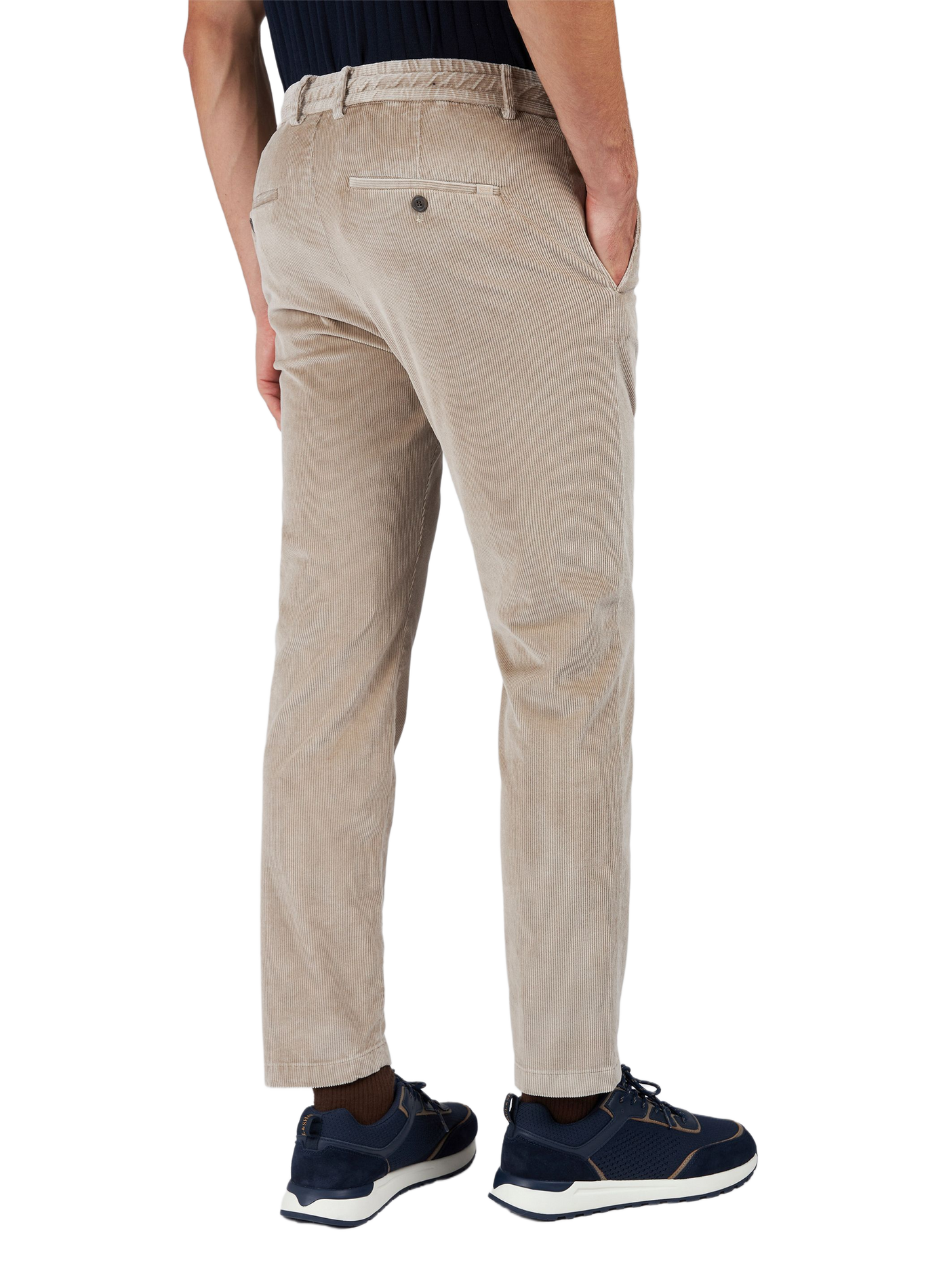 Slim fit chino pants in blended cotton PAUL & SHARK Beige