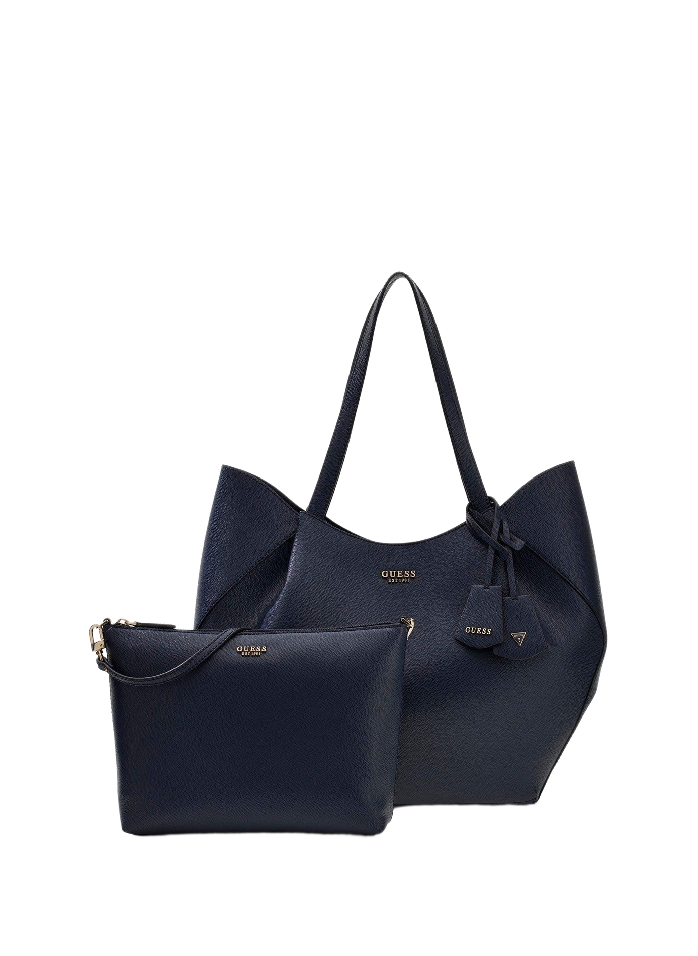 Sac cabas Amorette GUESS Bleu