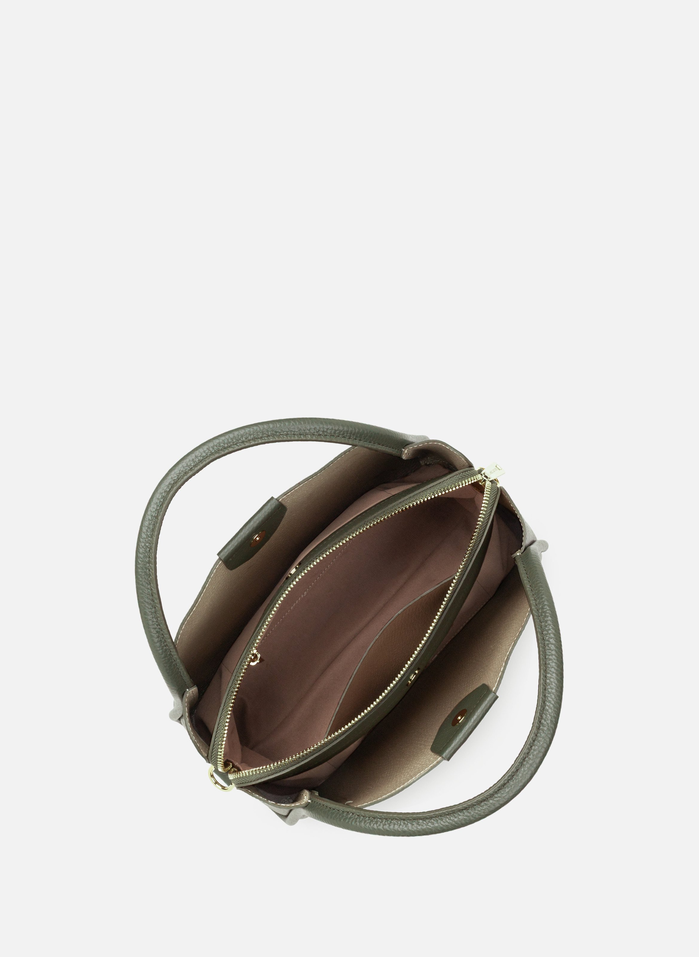 Sac à main - ida double LANCASTER Kaki