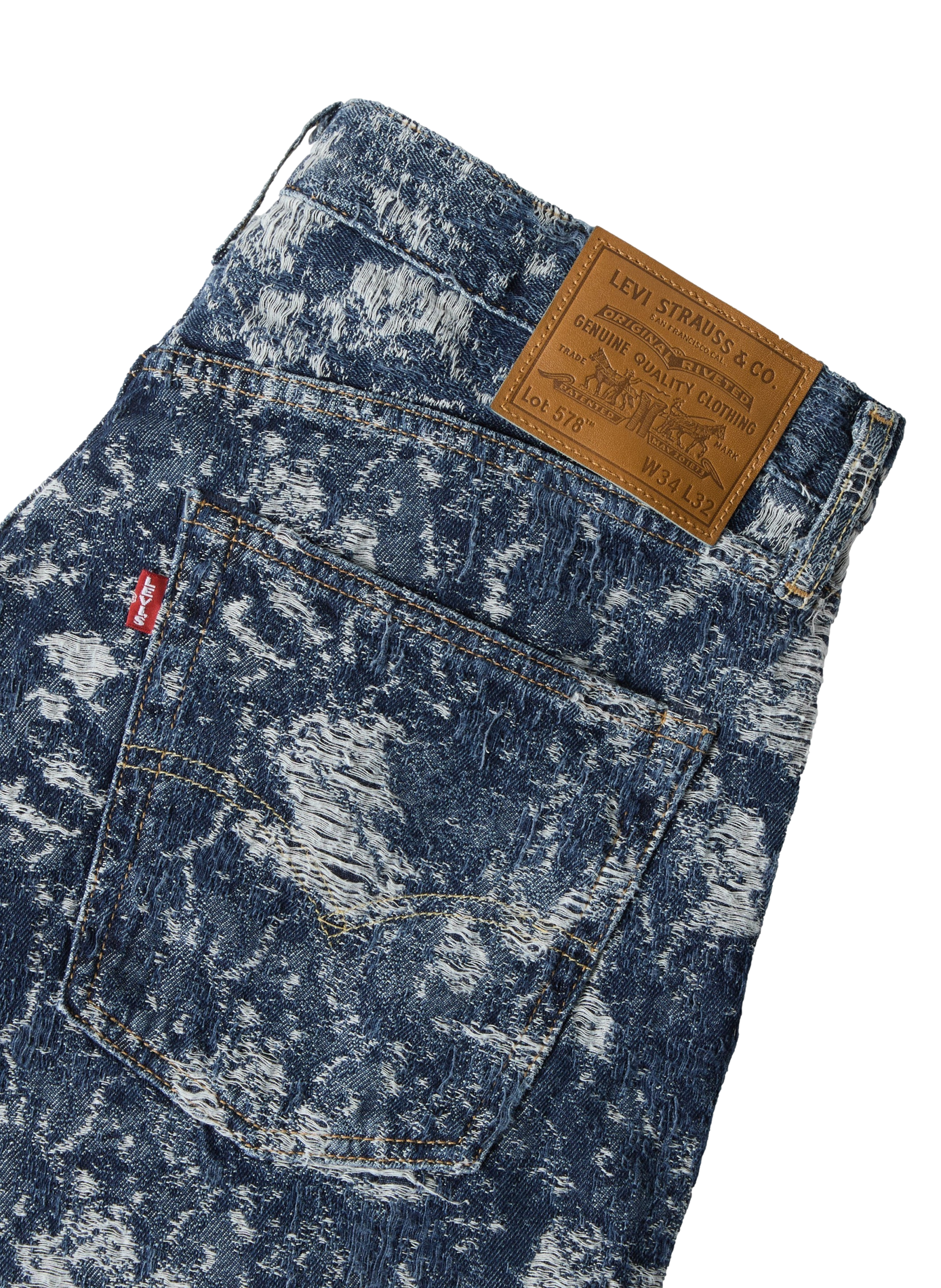 Jean 578™ Baggy en coton LEVI'S Bleu