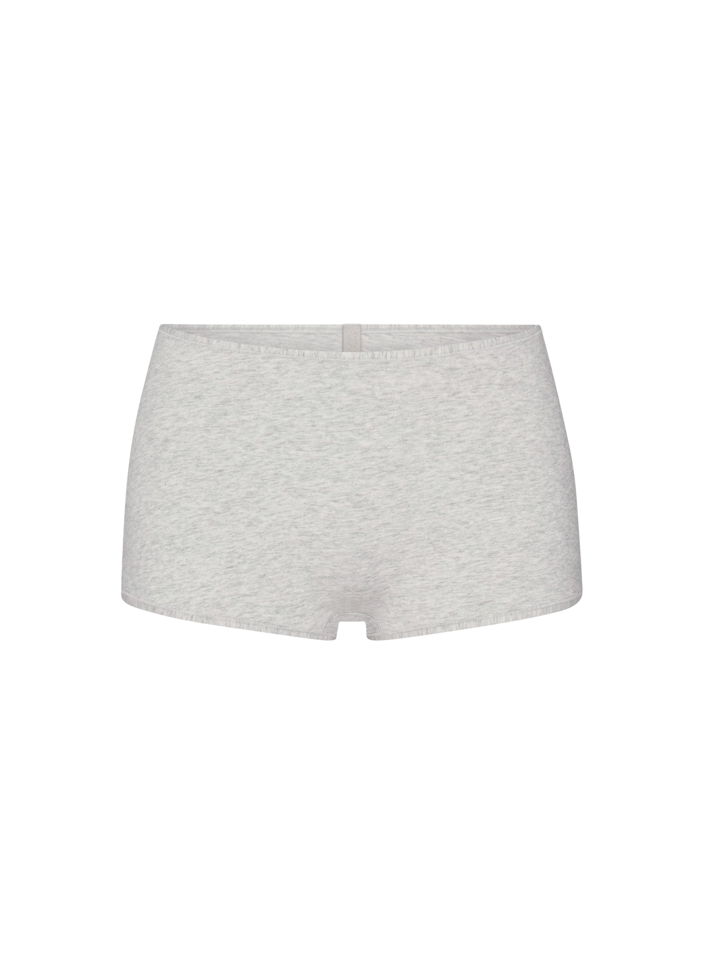 Shorty court en coton mélangé SKIMS Gris