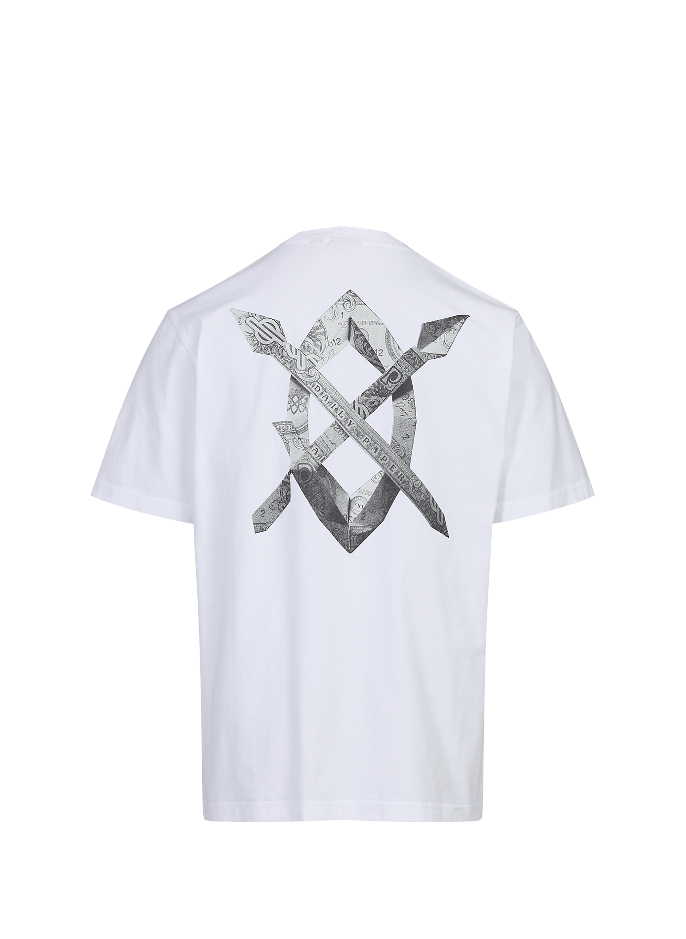 Bedrucktes T-Shirt DAILY PAPER Weiss