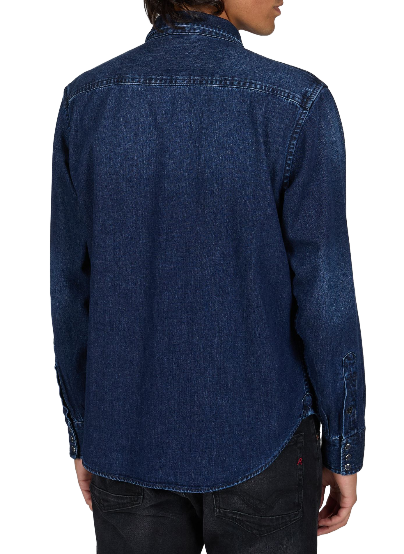 Denimhemd REPLAY Blau