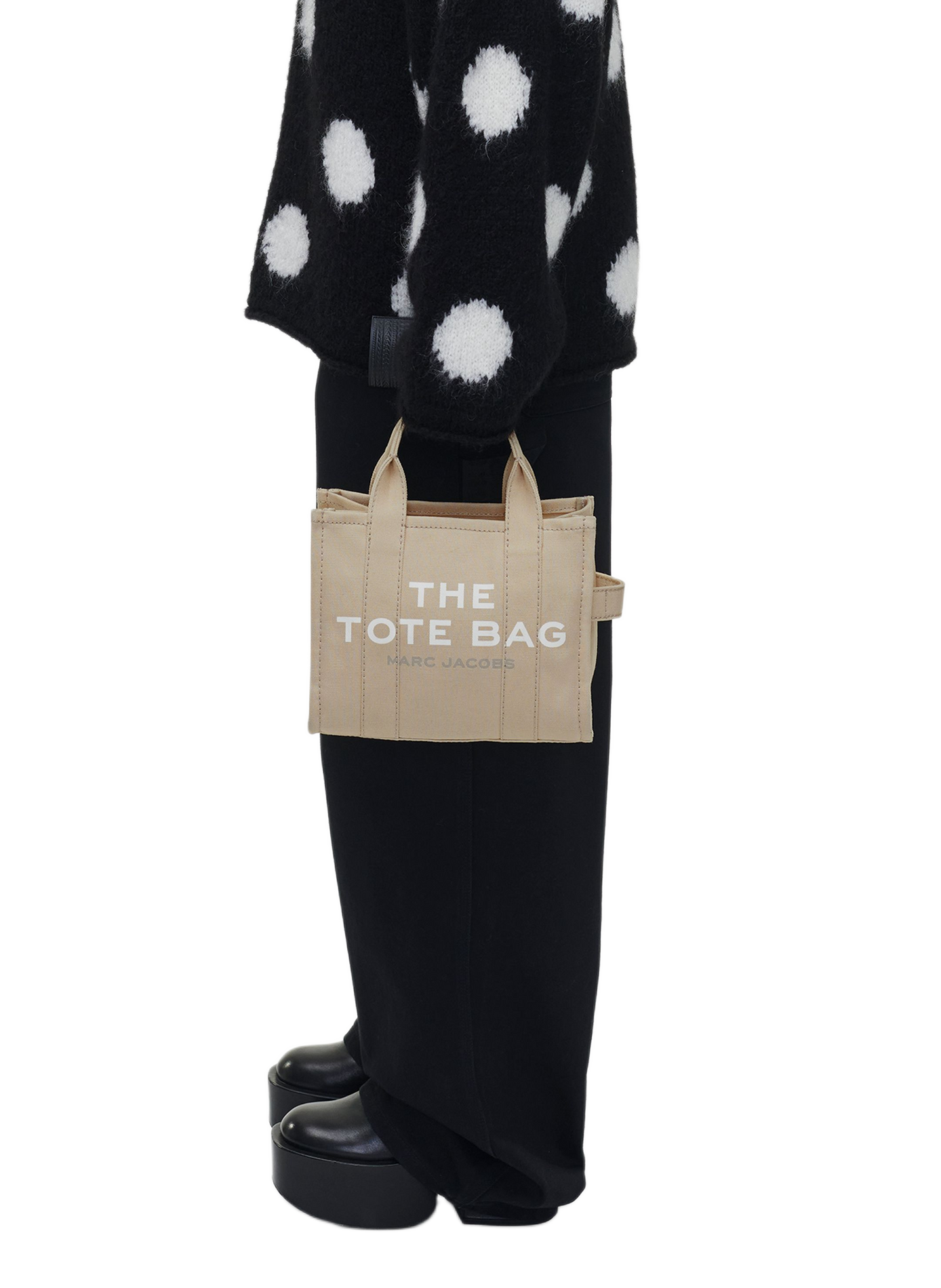Sac cabas The Canvas Small Tote Bag MARC JACOBS Beige