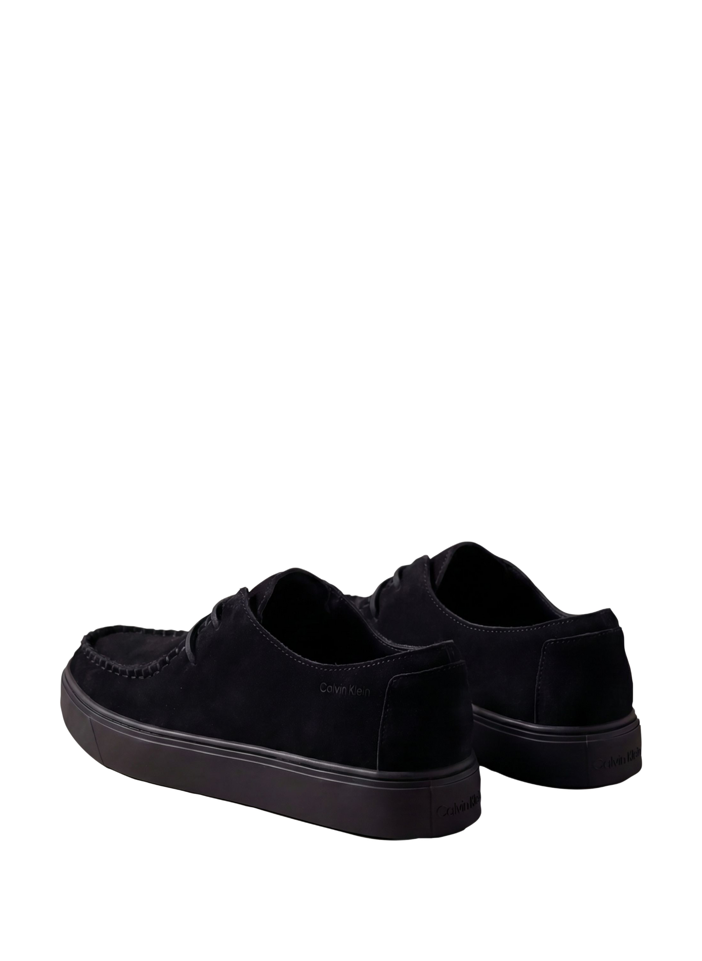 Chaussures à lacets en cuir  CALVIN KLEIN Noir