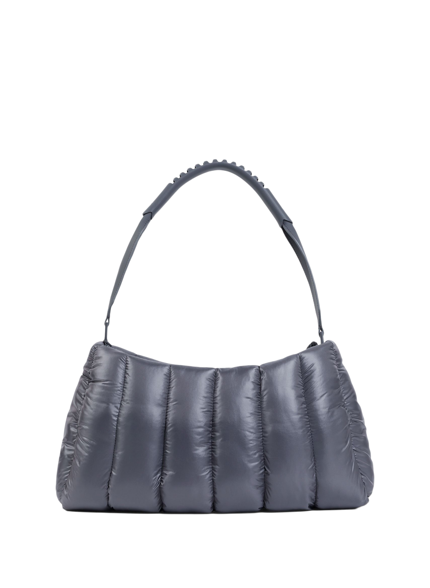 Quilted handbag with embossed logo LACOSTE Blue