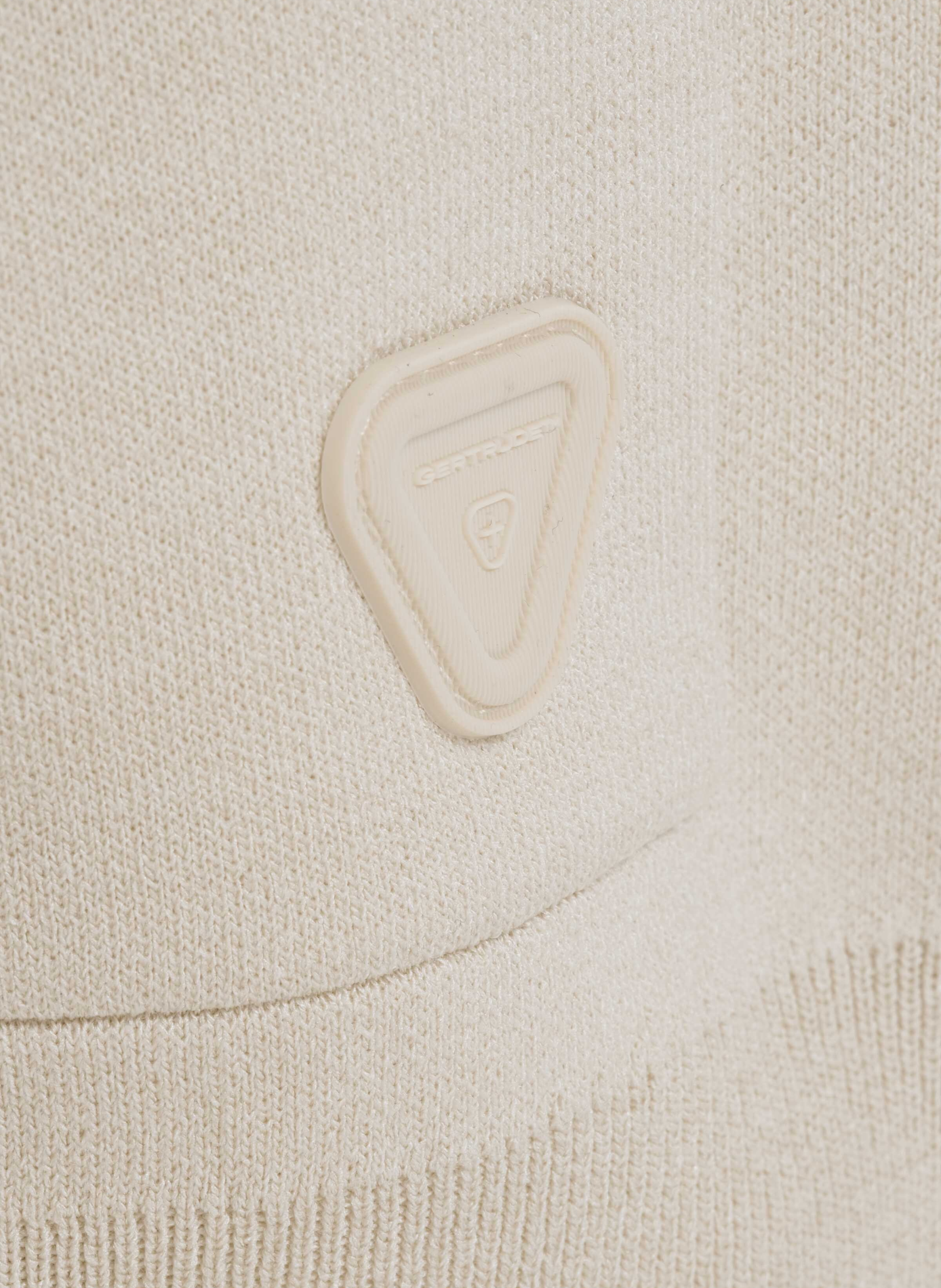 Straight-cut Chester sweatshirt in GERTRUDE Beige