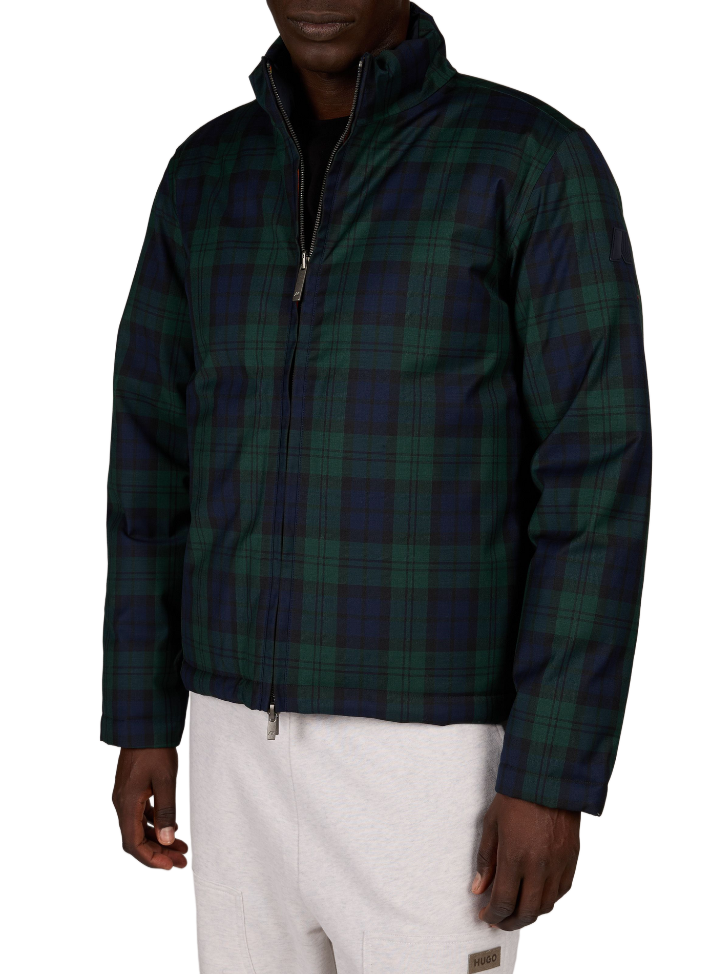 Reversible jacket in a wool blend K-WAY Blue