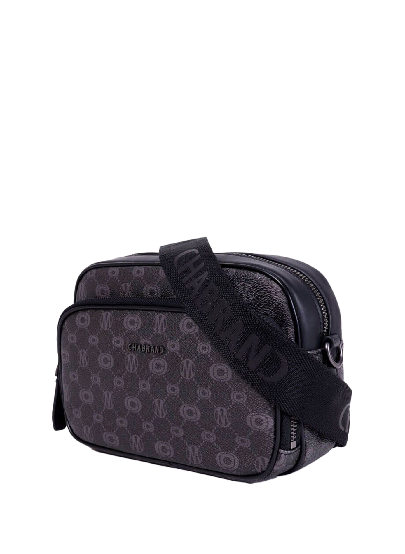OM x Chabrand coated canvas crossbody bag | Grey CHABRAND Men