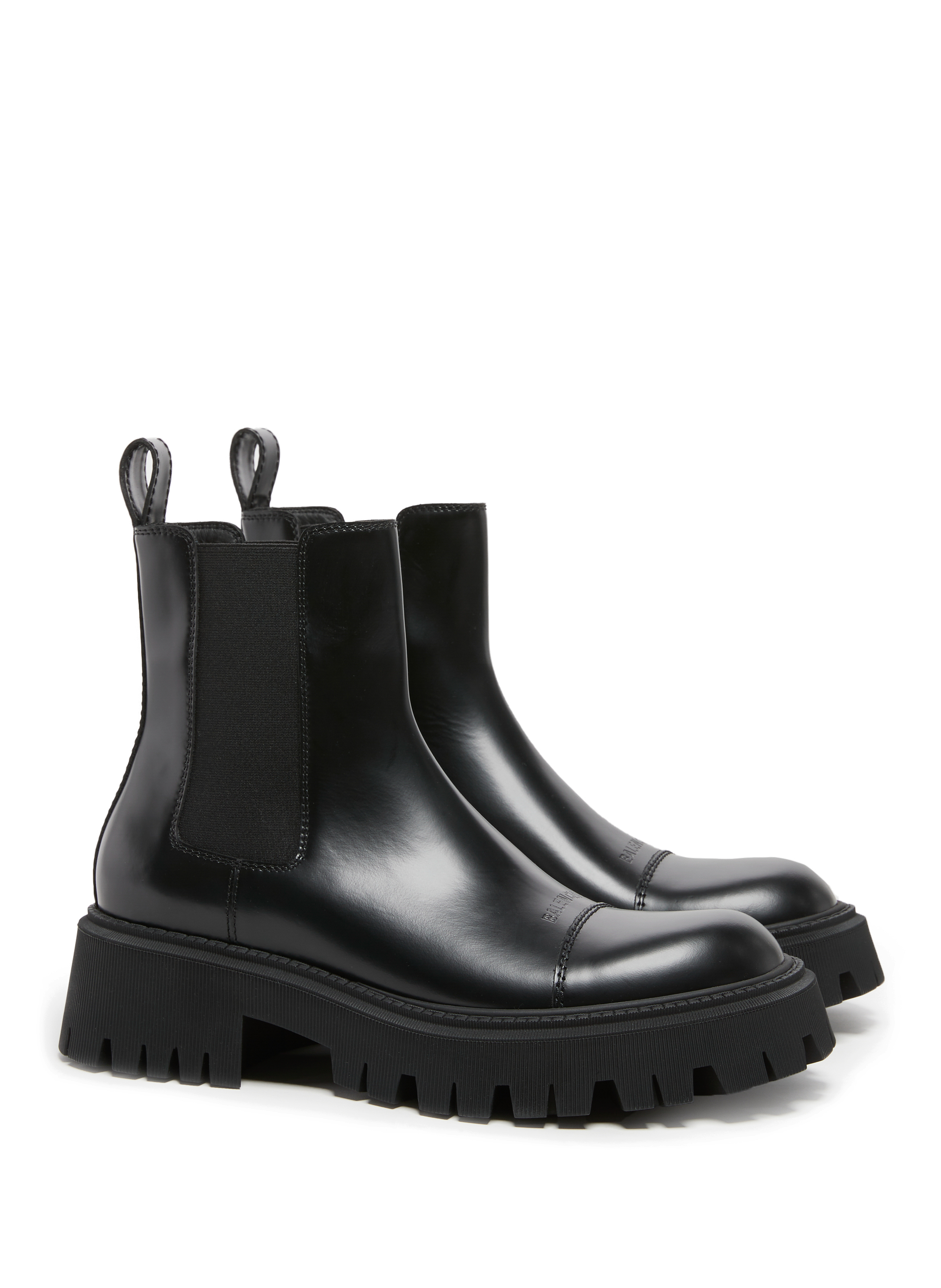 Chelsea boots Tractor en cuir