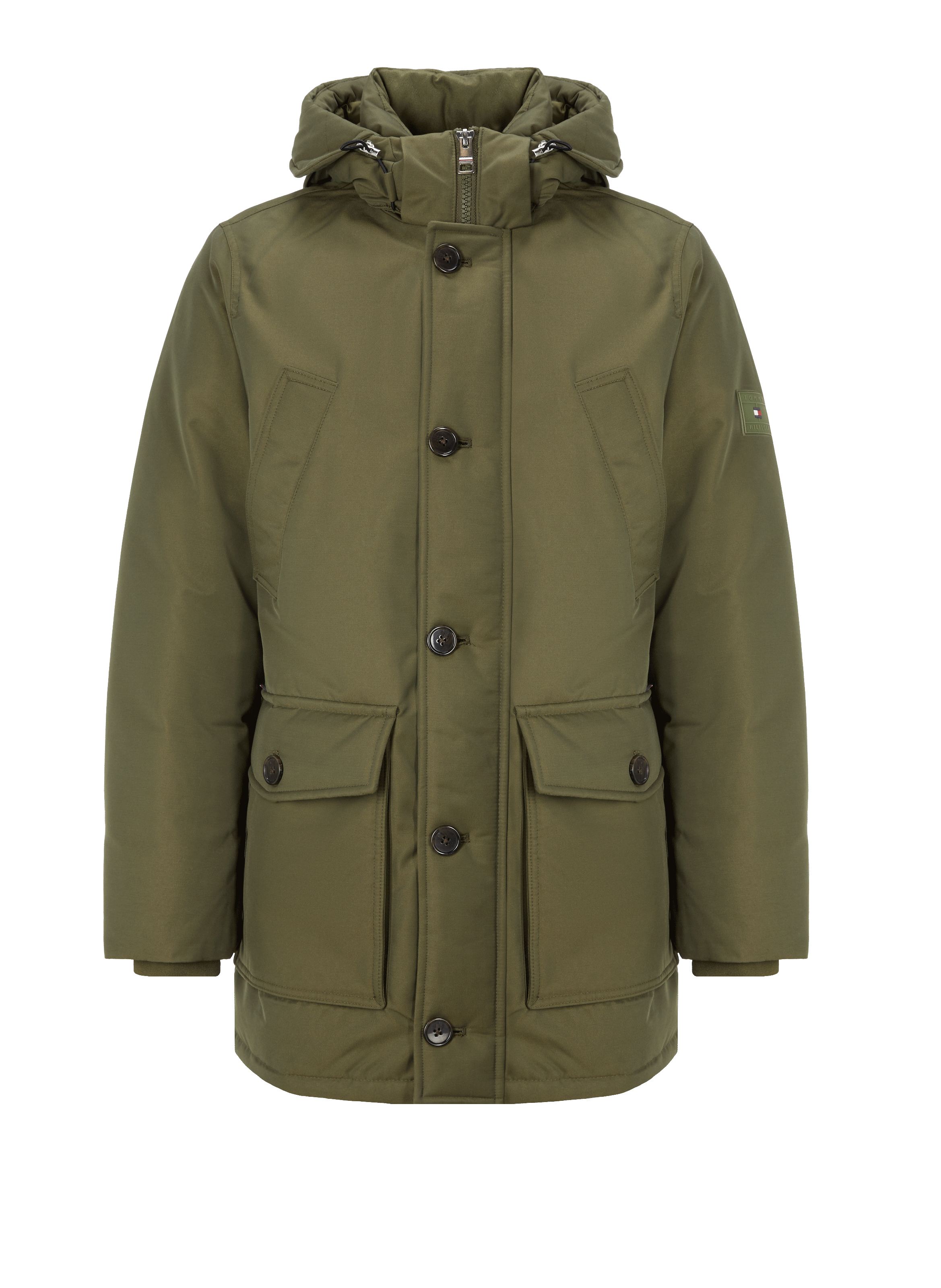 Parka à capuche