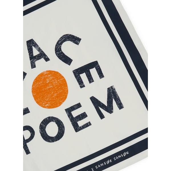 Foulard en coton imprimé