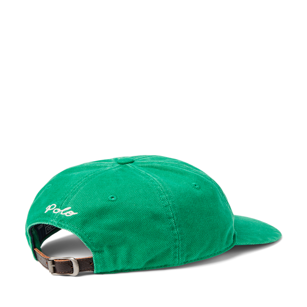 Polo Ralph Lauren Cotton Logo Baseball Cap In Green