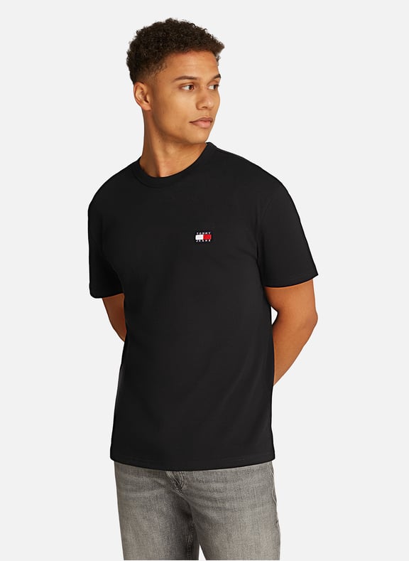 T-shirt en coton Noir by TOMMY HILFIGER TOMMY HILFIGER T-shirt en coton Noir