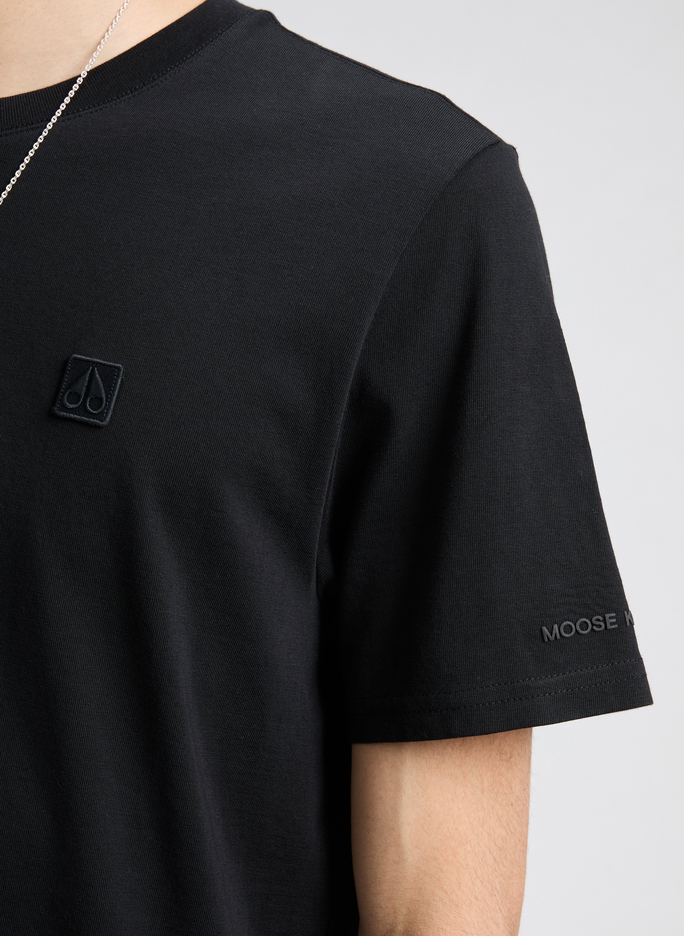 Classic Cotton T-shirt - Moose Knuckles Men | Printemps.com