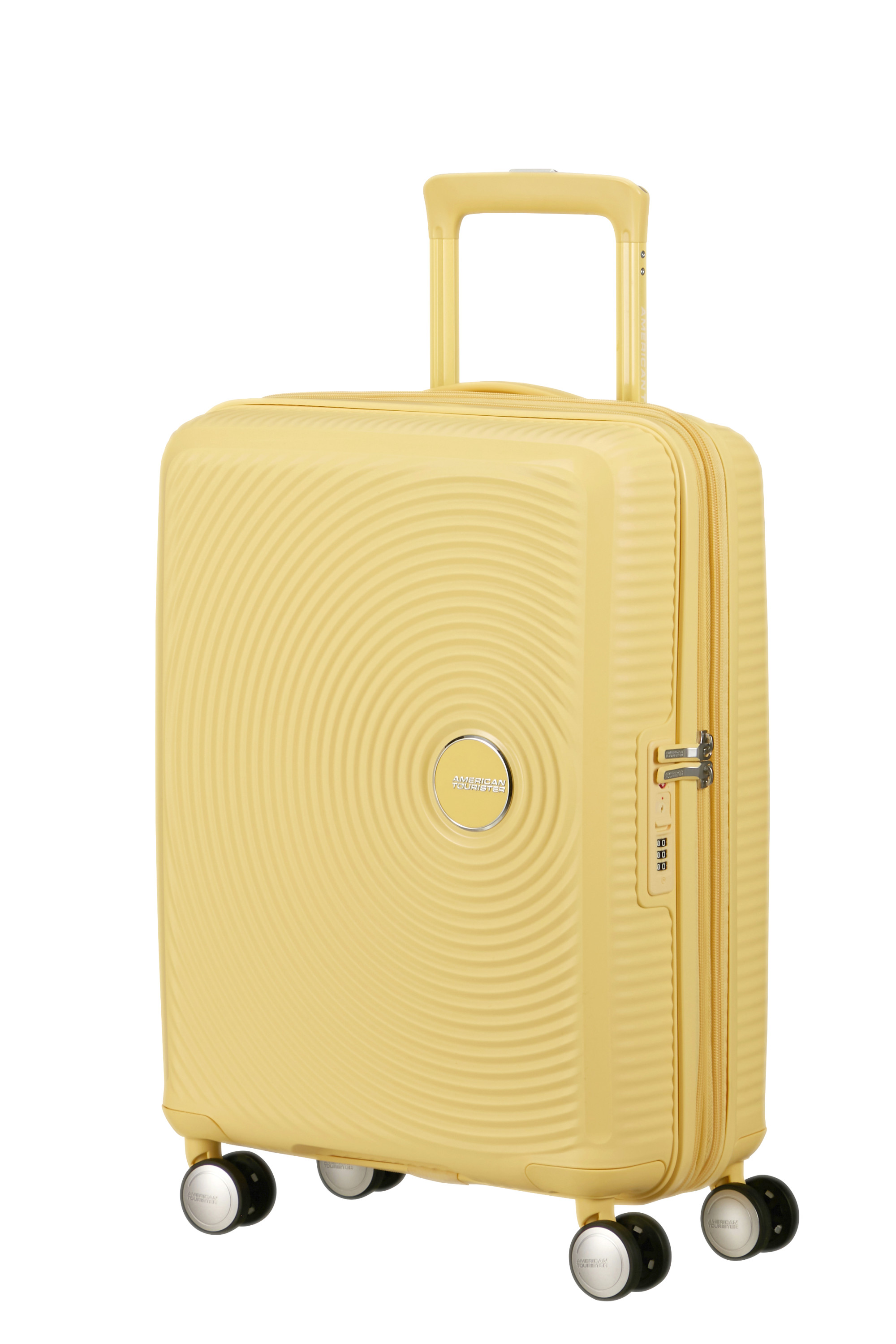 Soundbox valise 4 roues taille s AMERICAN TOURISTER Jaune