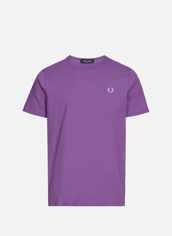 T-shirt en coton Bleu by FRED PERRY FRED PERRY T-shirt en coton Bleu
