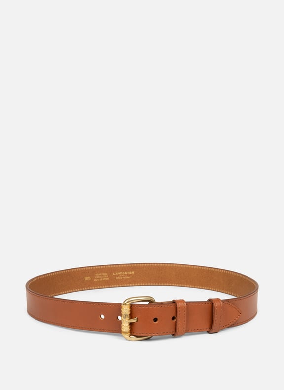 Ceinture - ceinture cuir lisse femme Marron by LANCASTER LANCASTER Ceinture - ceinture cuir lisse femme Marron