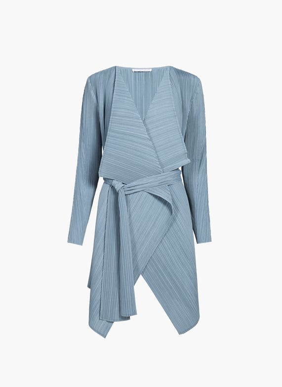 Flared pleated jacket Grey Adolfo dominguez - Women | Printemps.com Flared pleated jacket Grey Adolfo dominguez - Women | Printemps.com