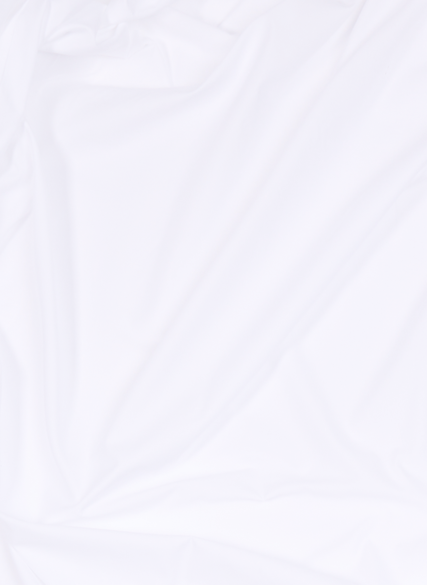 Drap housse en satin de coton AU PRINTEMPS PARIS Blanc