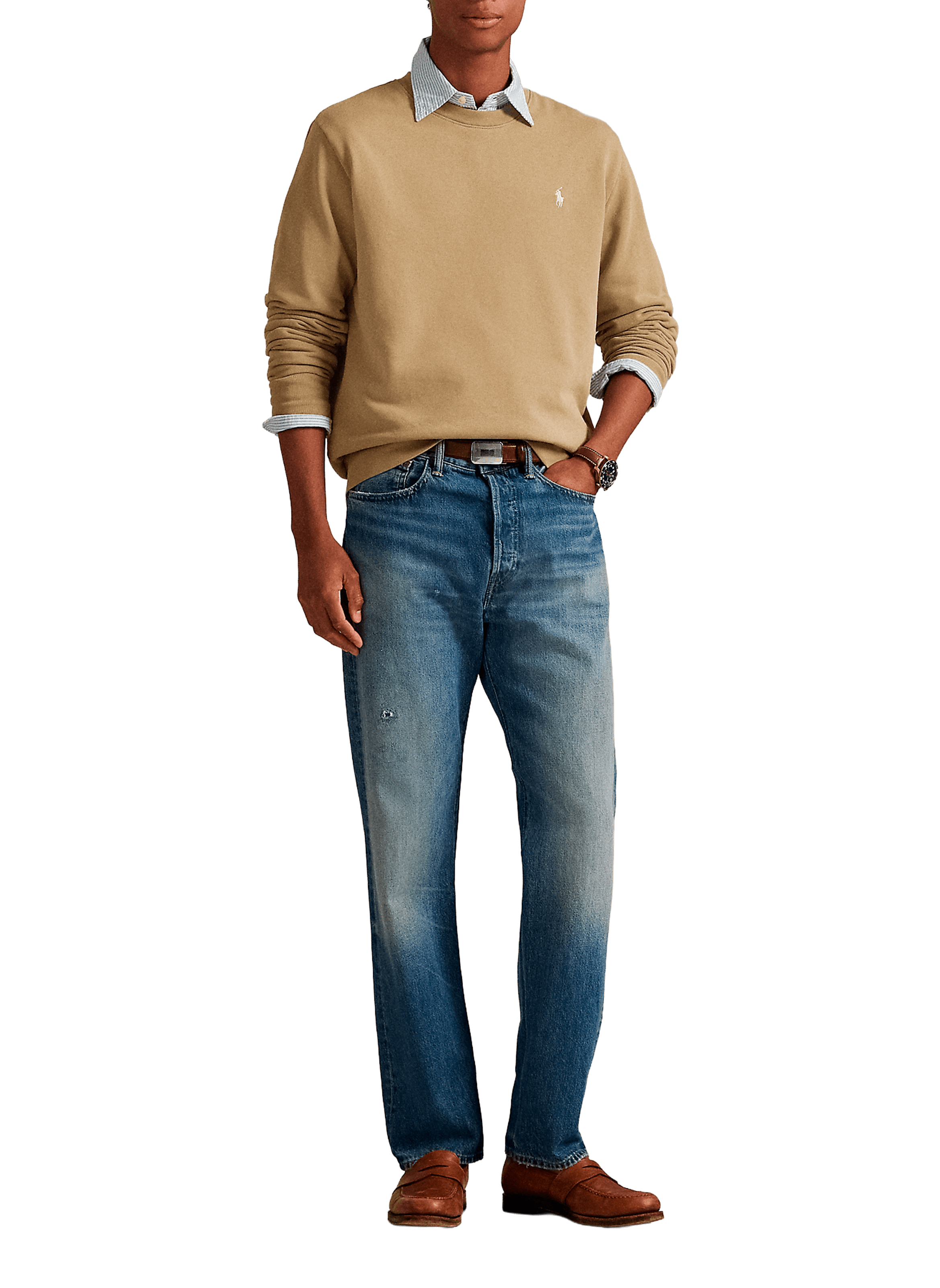 Cotton sweatshirt POLO RALPH LAUREN Khaki