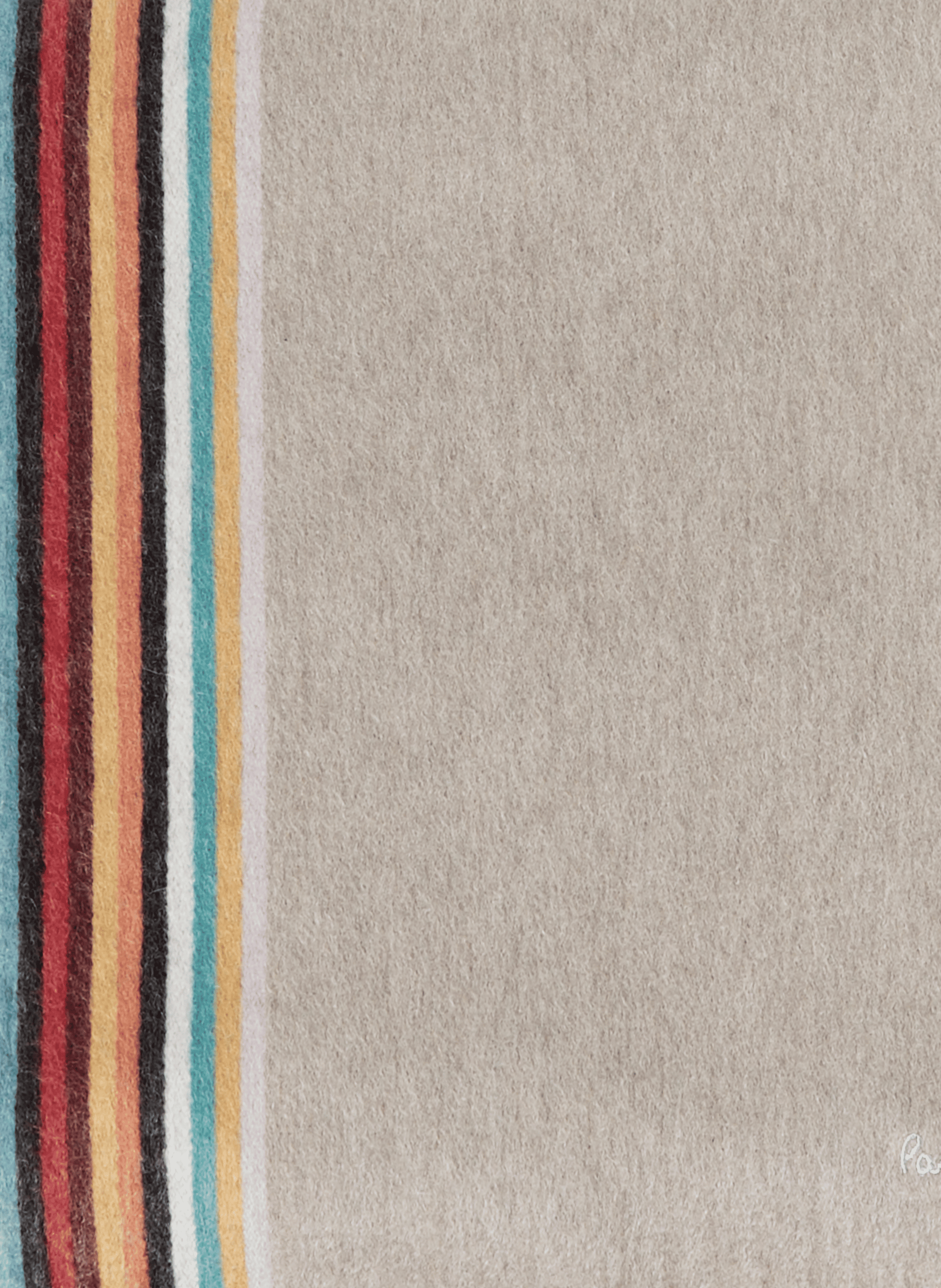 Cashmere Scarf PAUL SMITH Beige